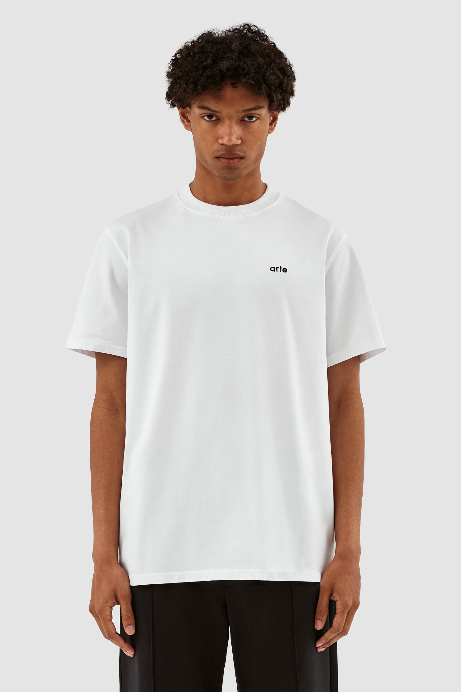 T-shirt imprimé Y de Taut Back - Blanc