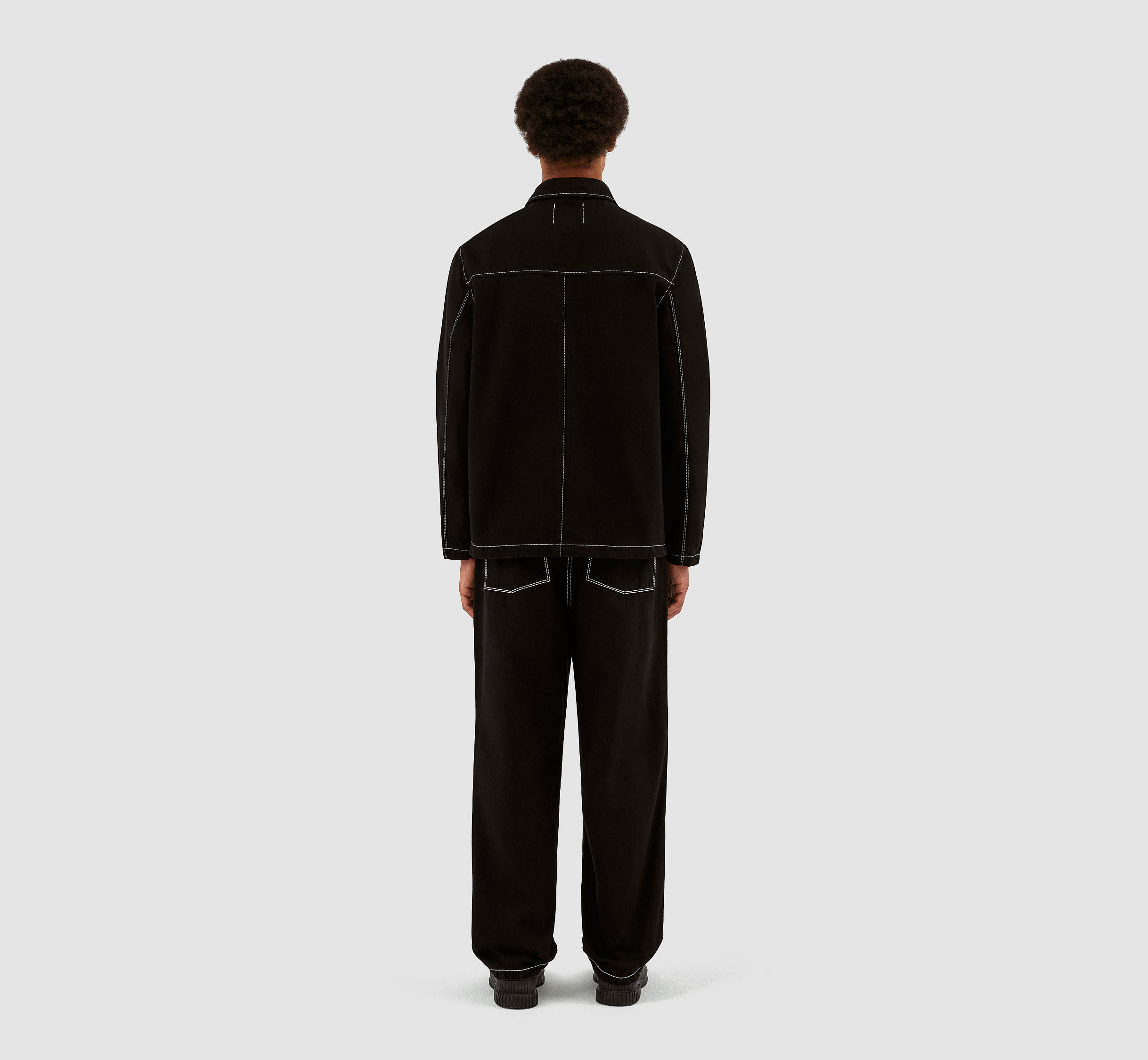 Veste Workwear Poelzig - Denim noir