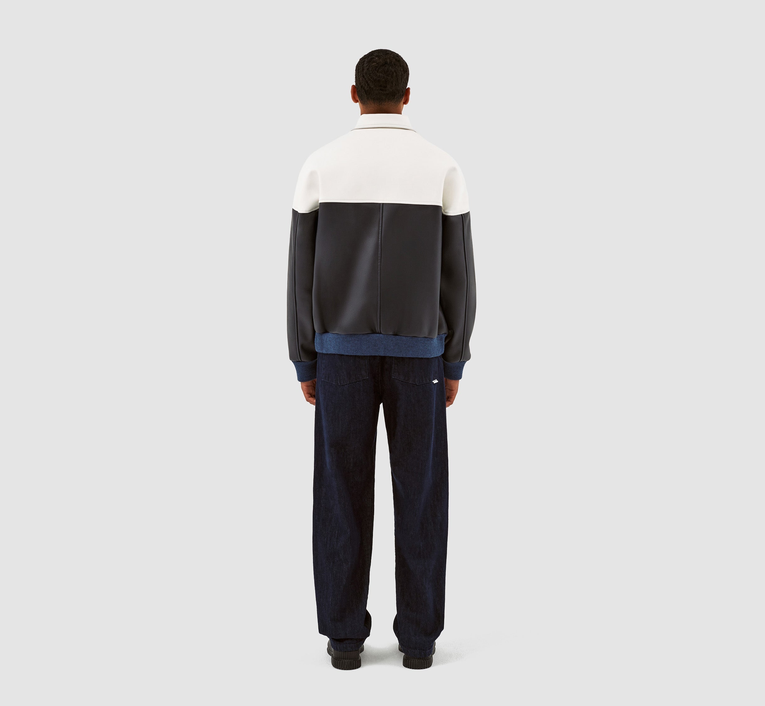 Veste Jonah Colorblock - Blanc/Marine