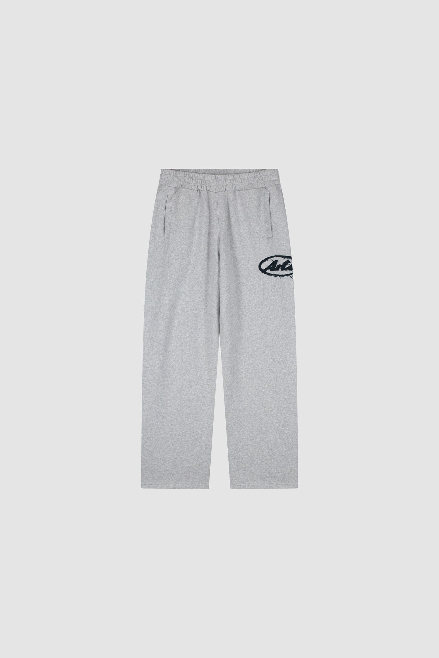 Pantalon de survêtement avec logo Circle Patch - Gris