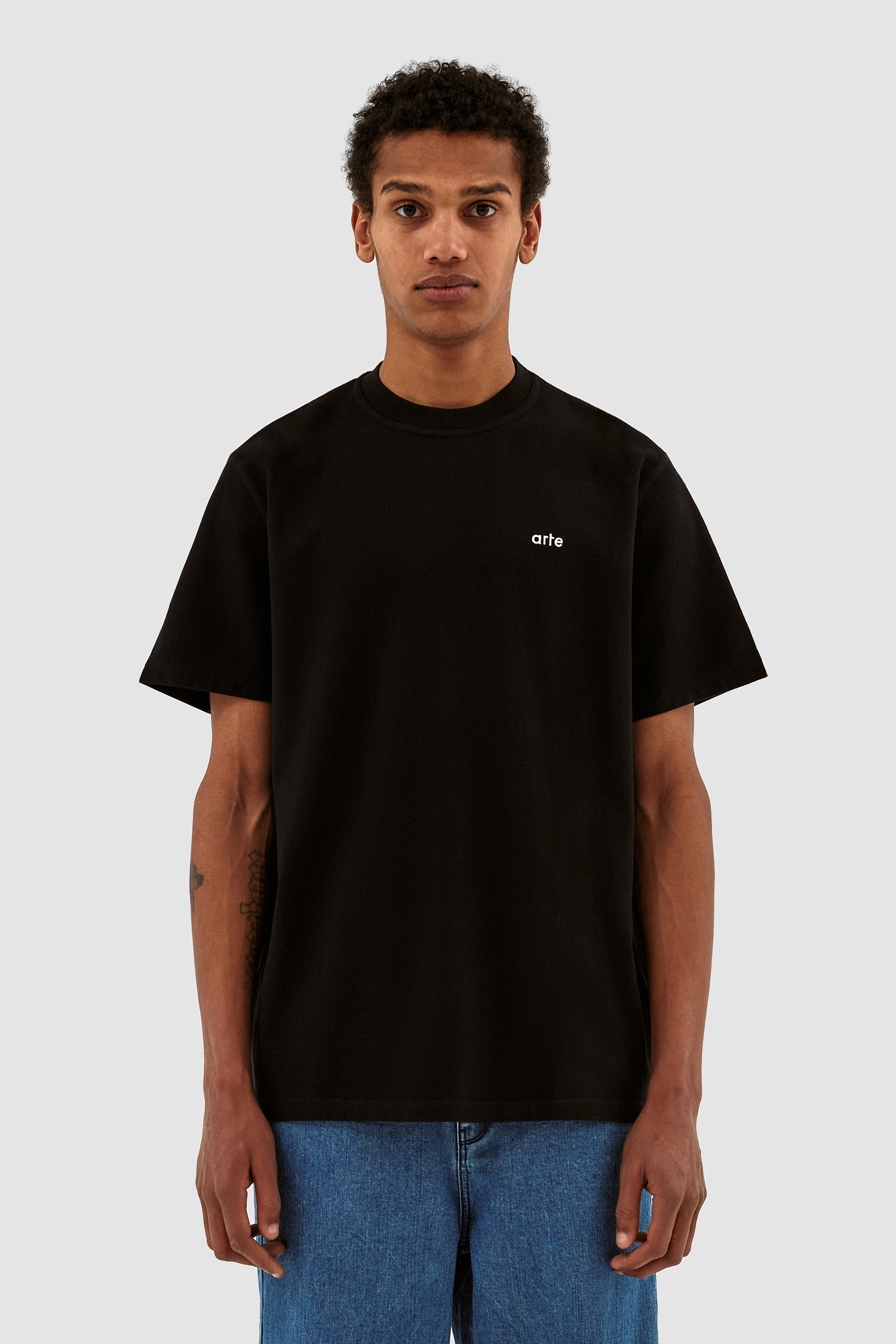 T-shirt Tommy Back A - Noir