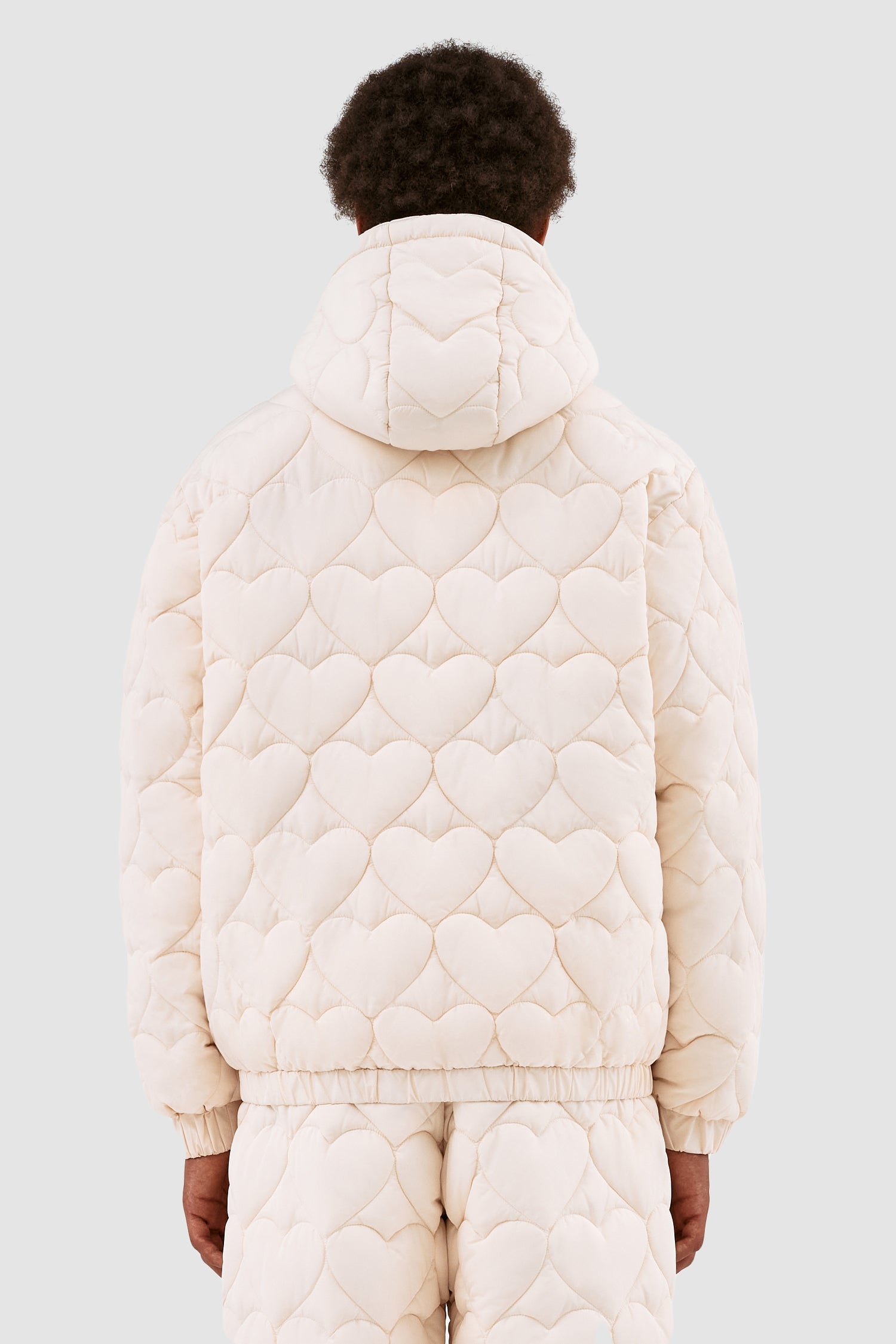 Veste polaire Joey Heart - Crème