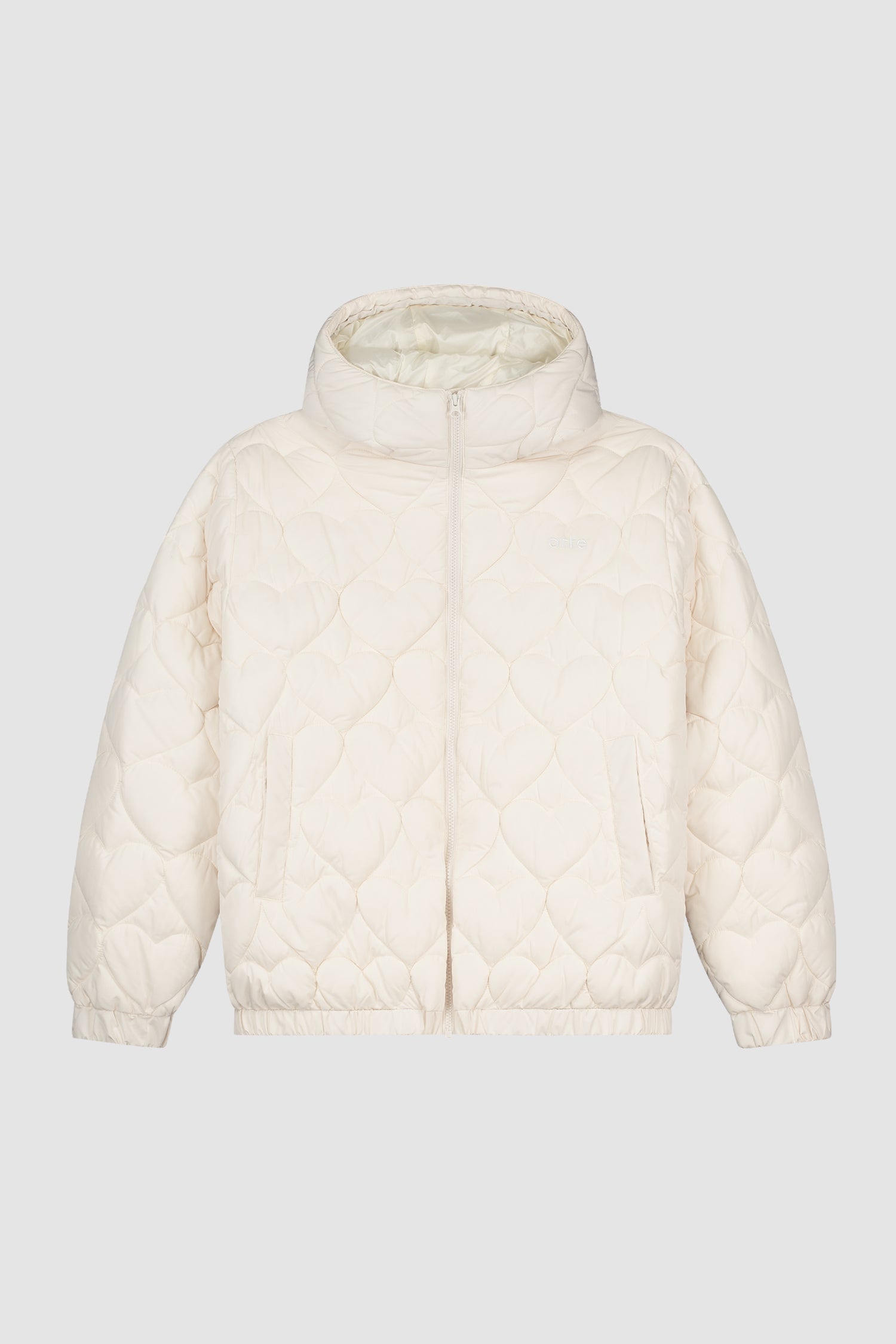 Veste polaire Joey Heart - Crème