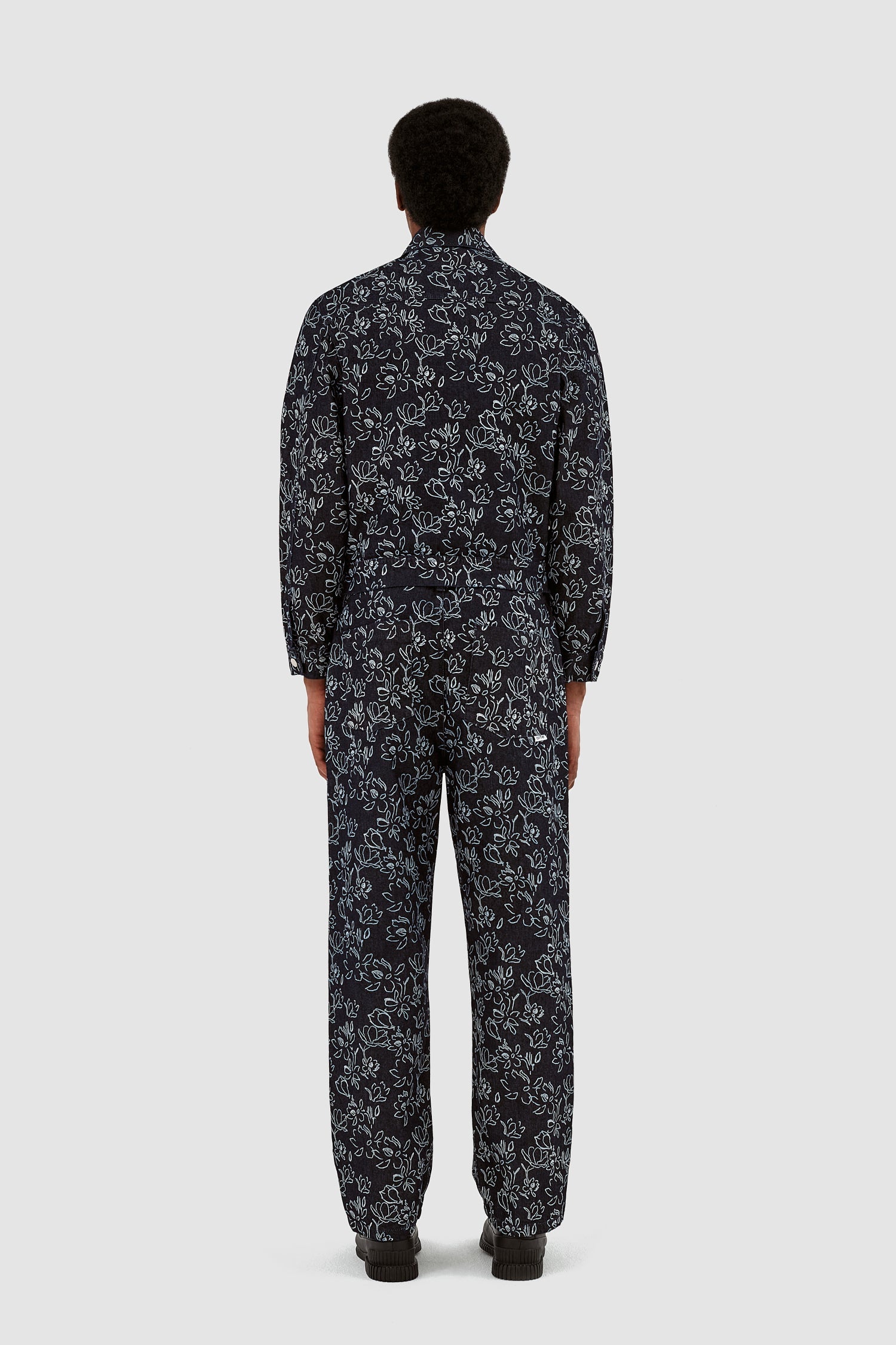 Veste Jones Flowers - Marine