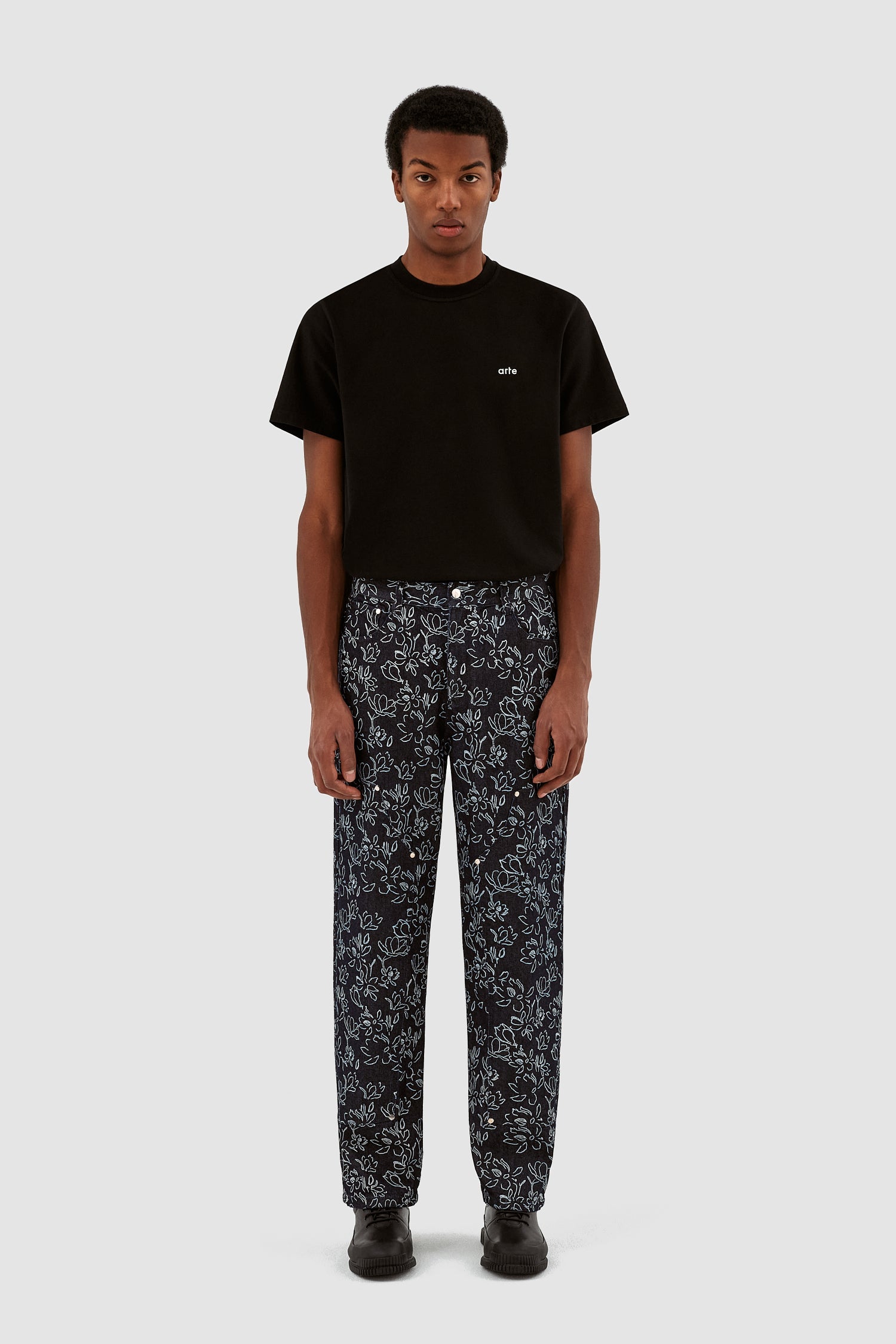 Pantalon Jonas Flowers - Marine