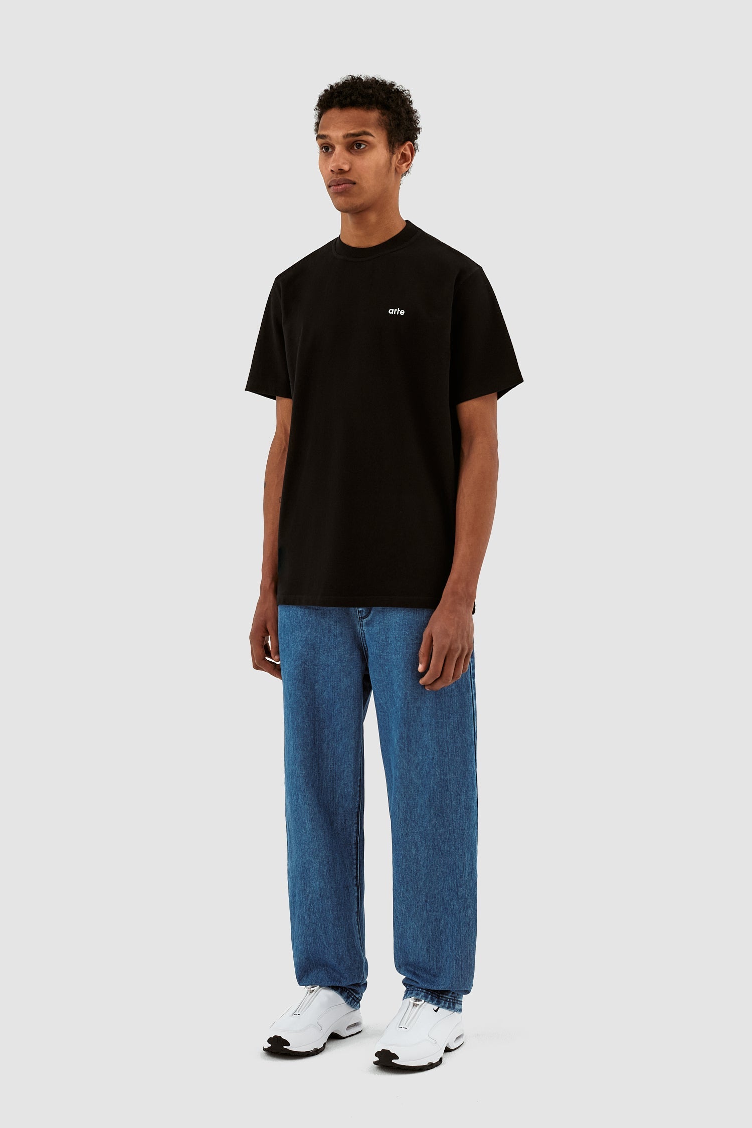 T-shirt Tommy Back A - Noir