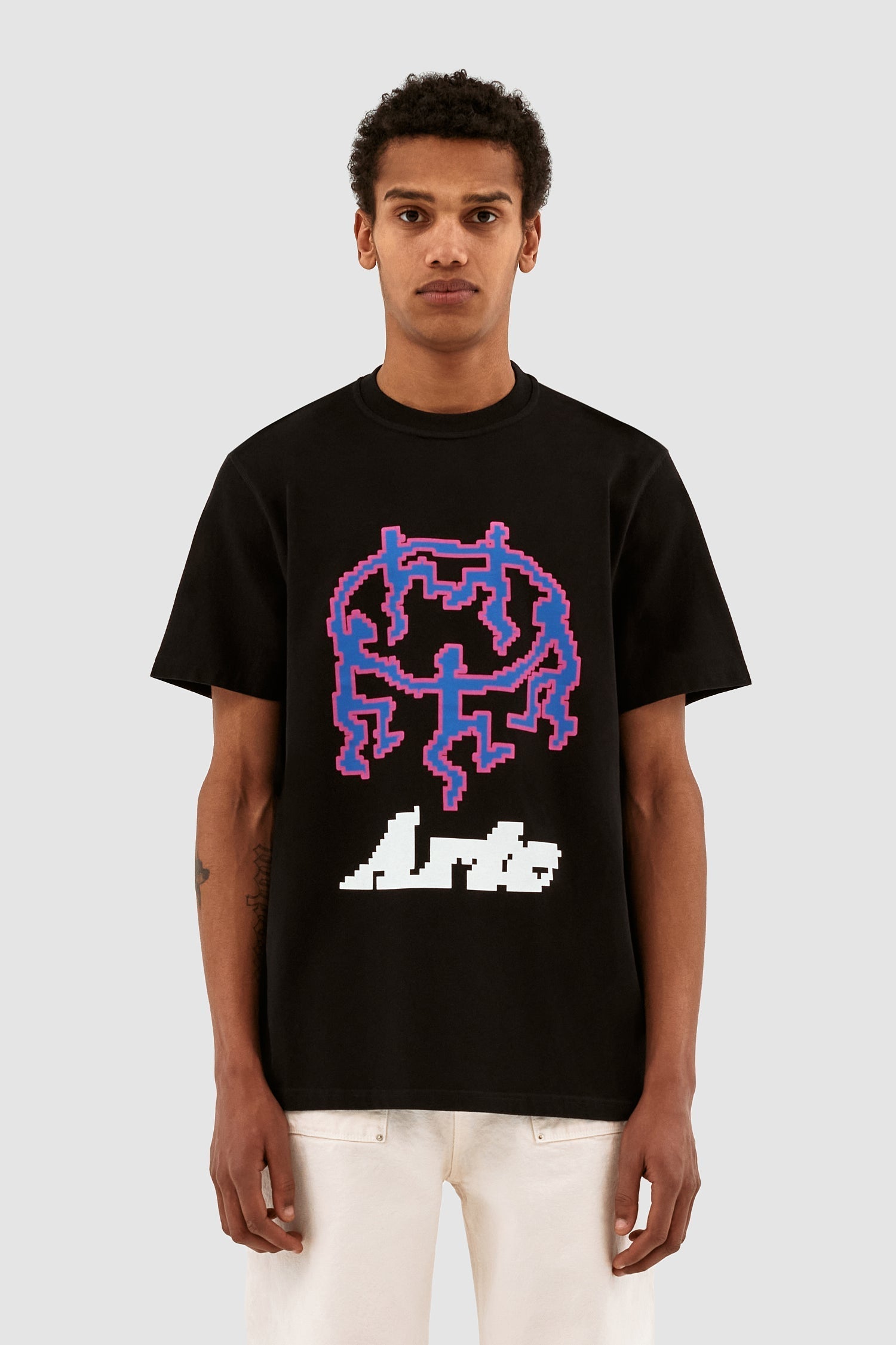 T-shirt Tommy Pixel Dancers - Noir