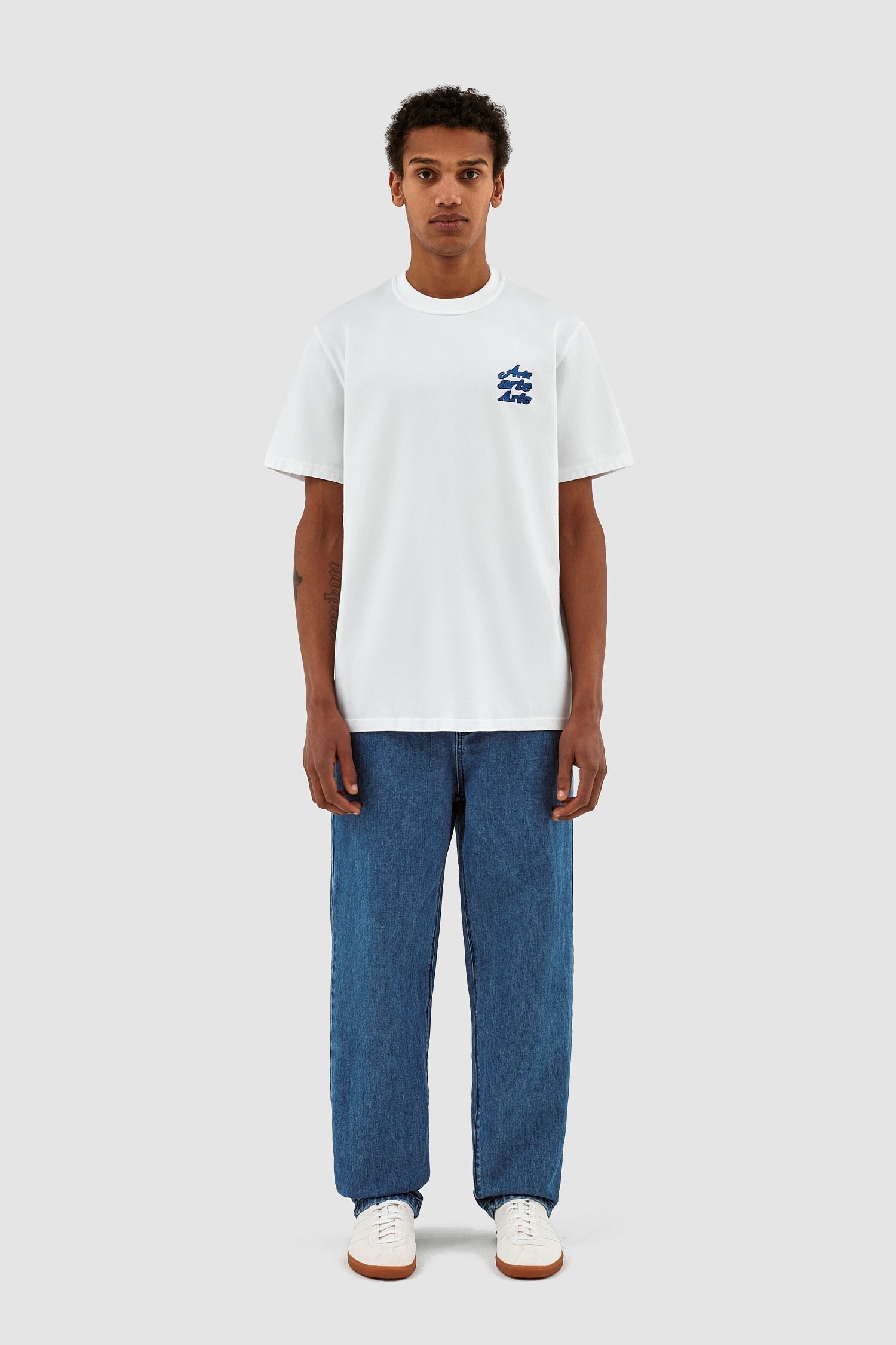 T-shirt Tommy Back Multi - Blanc