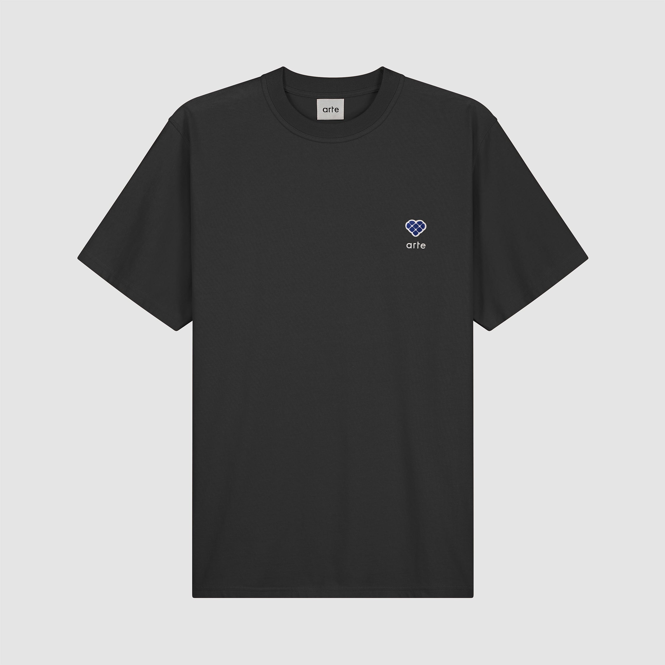 Tommy Heart Patch T-shirt - Noir