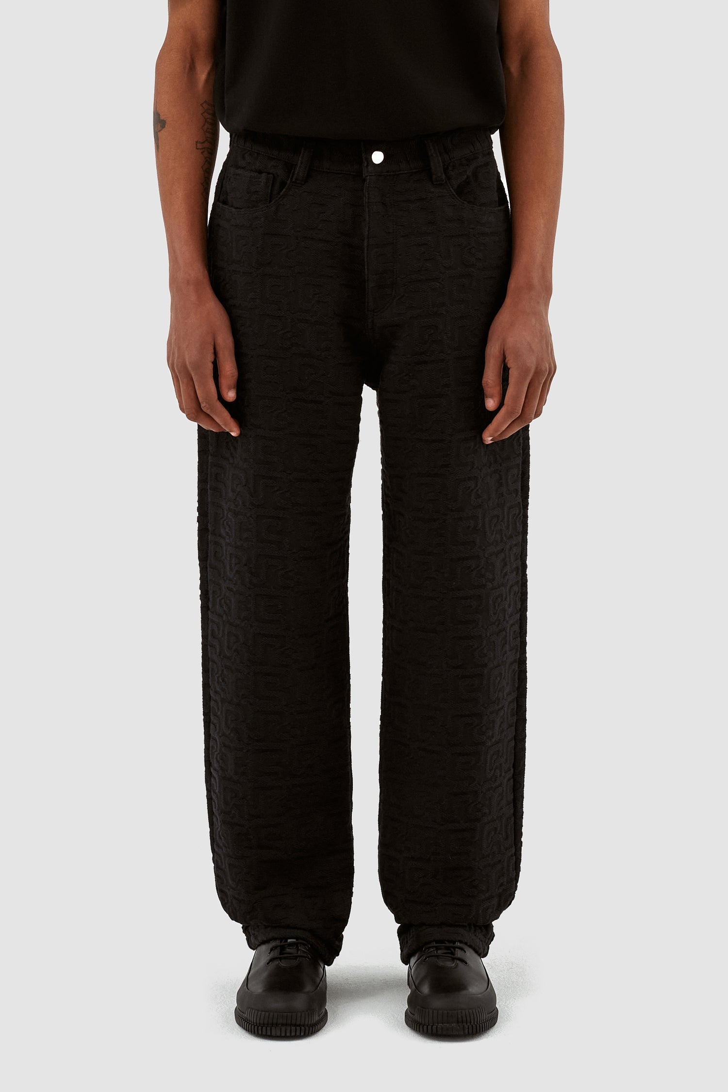 Pantalon Jones Jacquard - Noir