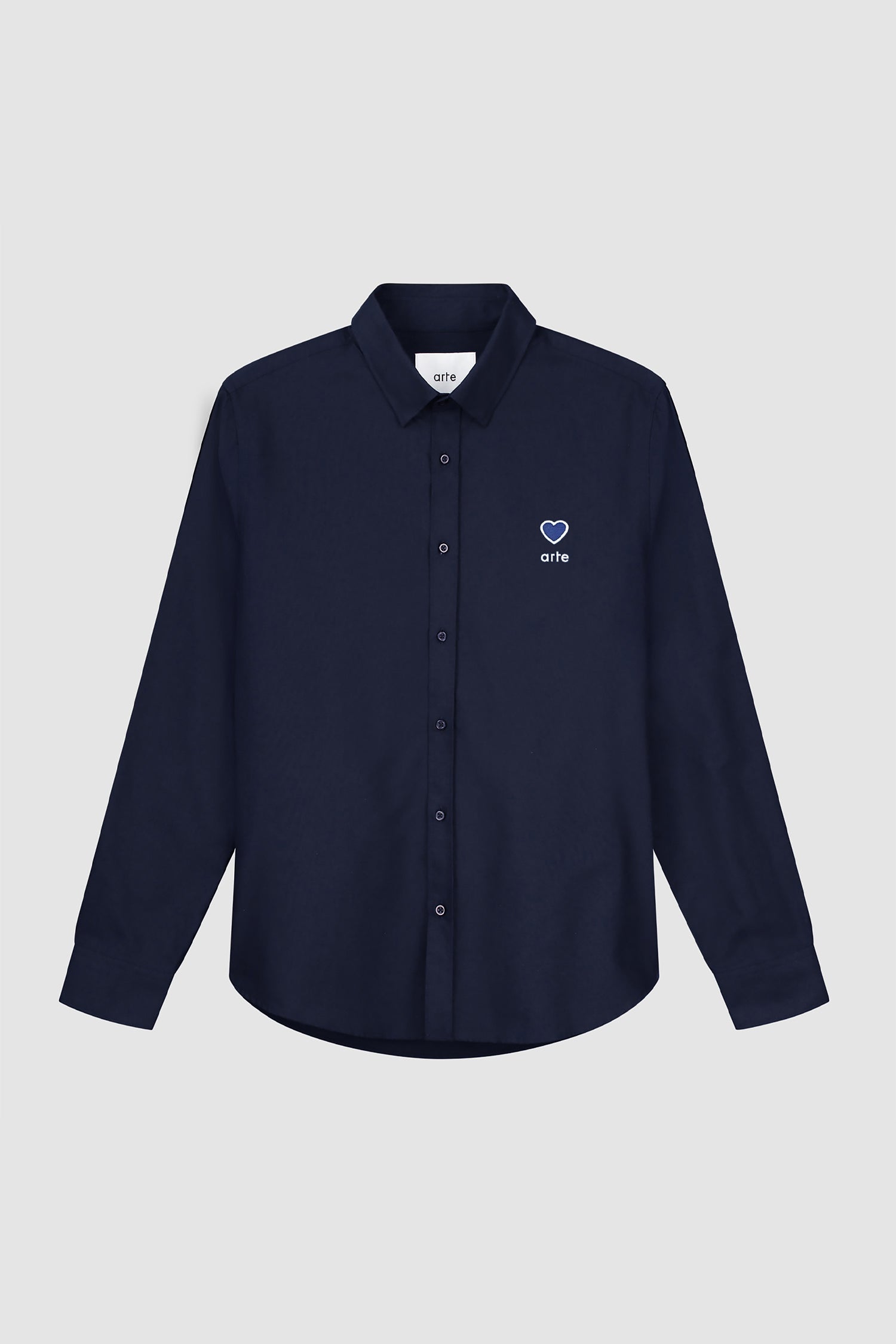 Chemise à écusson en forme de cœur Stockton - Marine