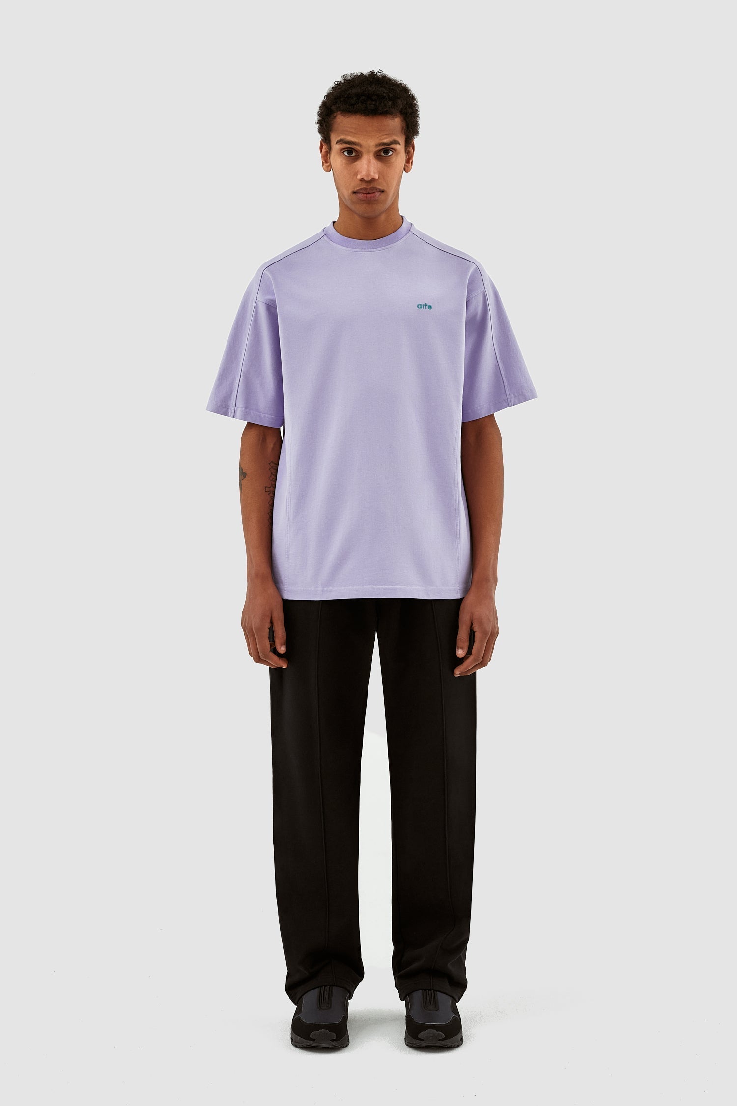 T-shirt Theo S Cuts - Violet