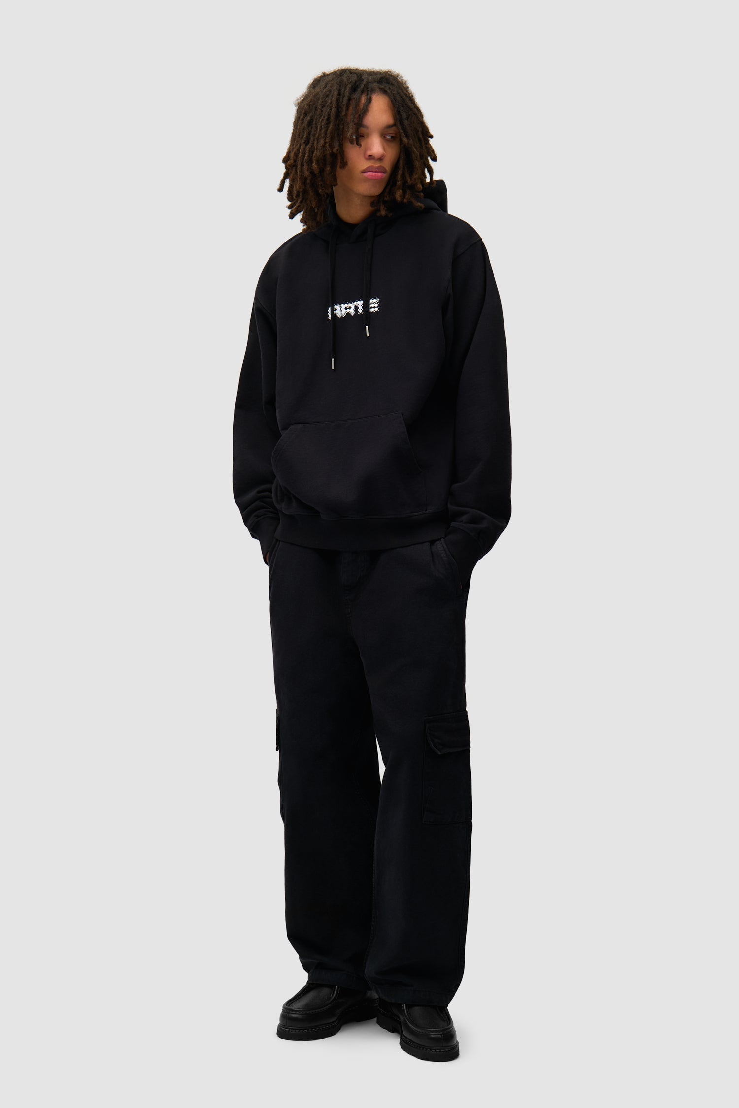 Arte Pixel Hoodie - Noir