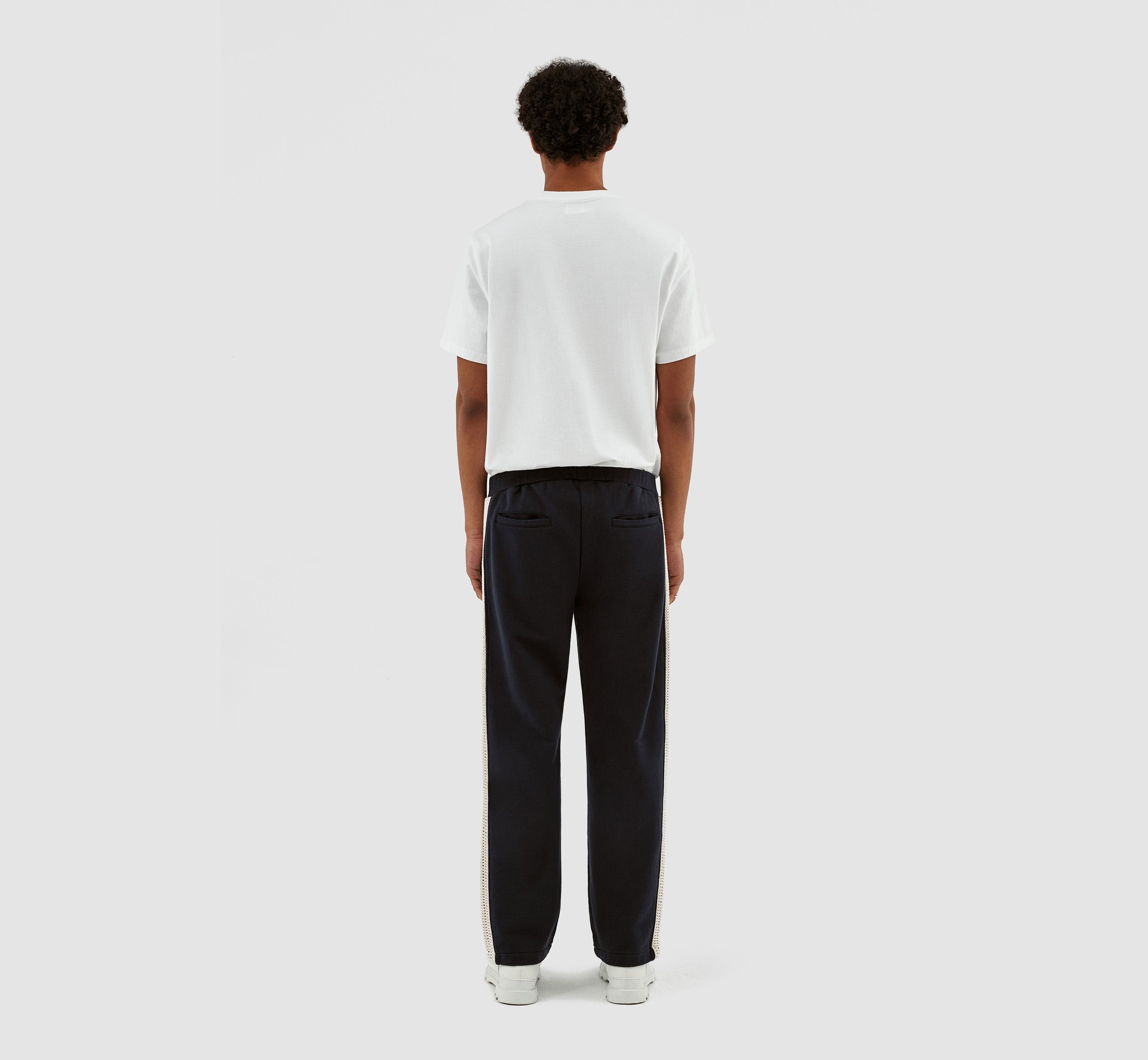 Pantalon en dentelle Jonas - Marine