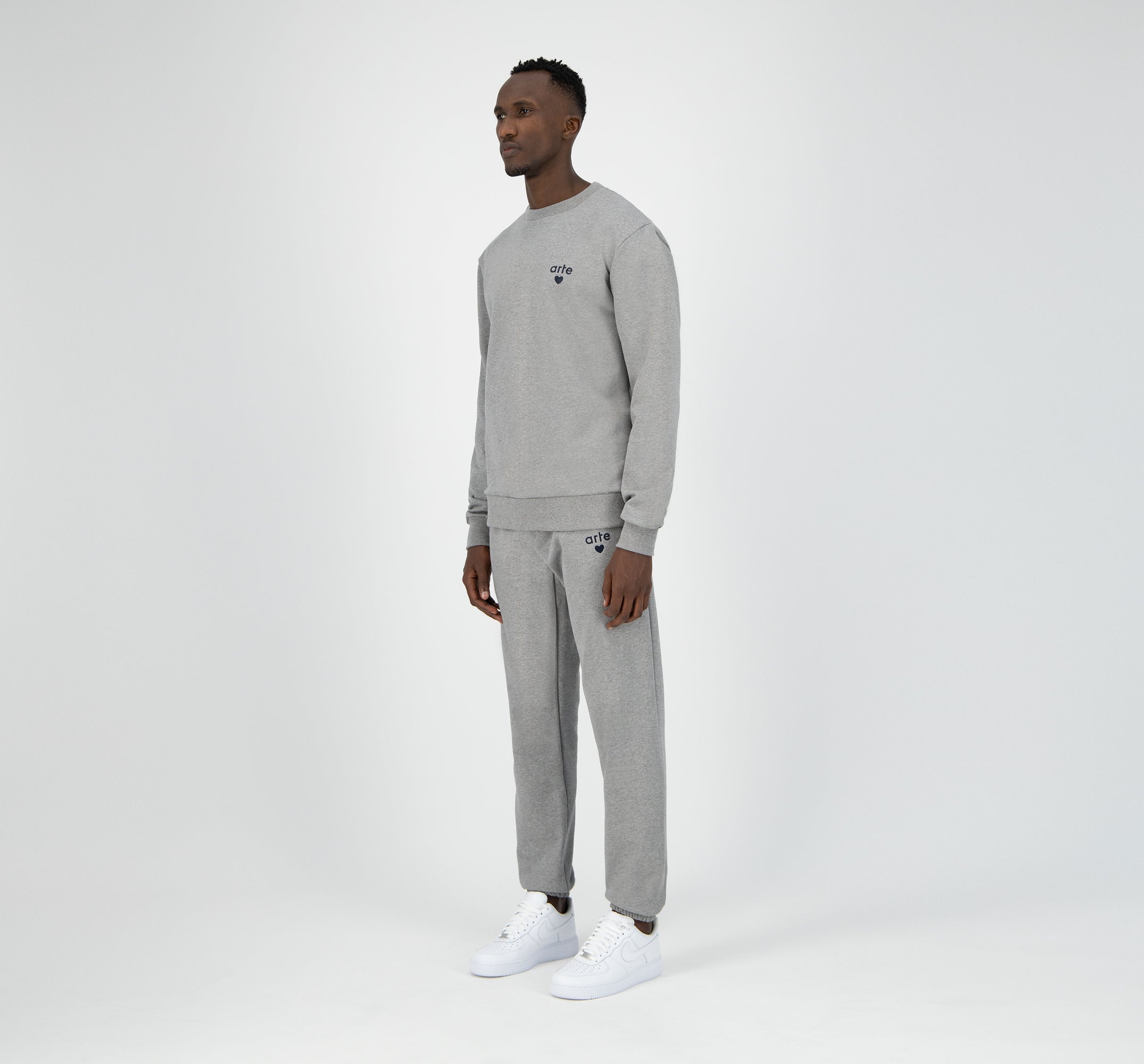 Colson Heart Sweater - Gris