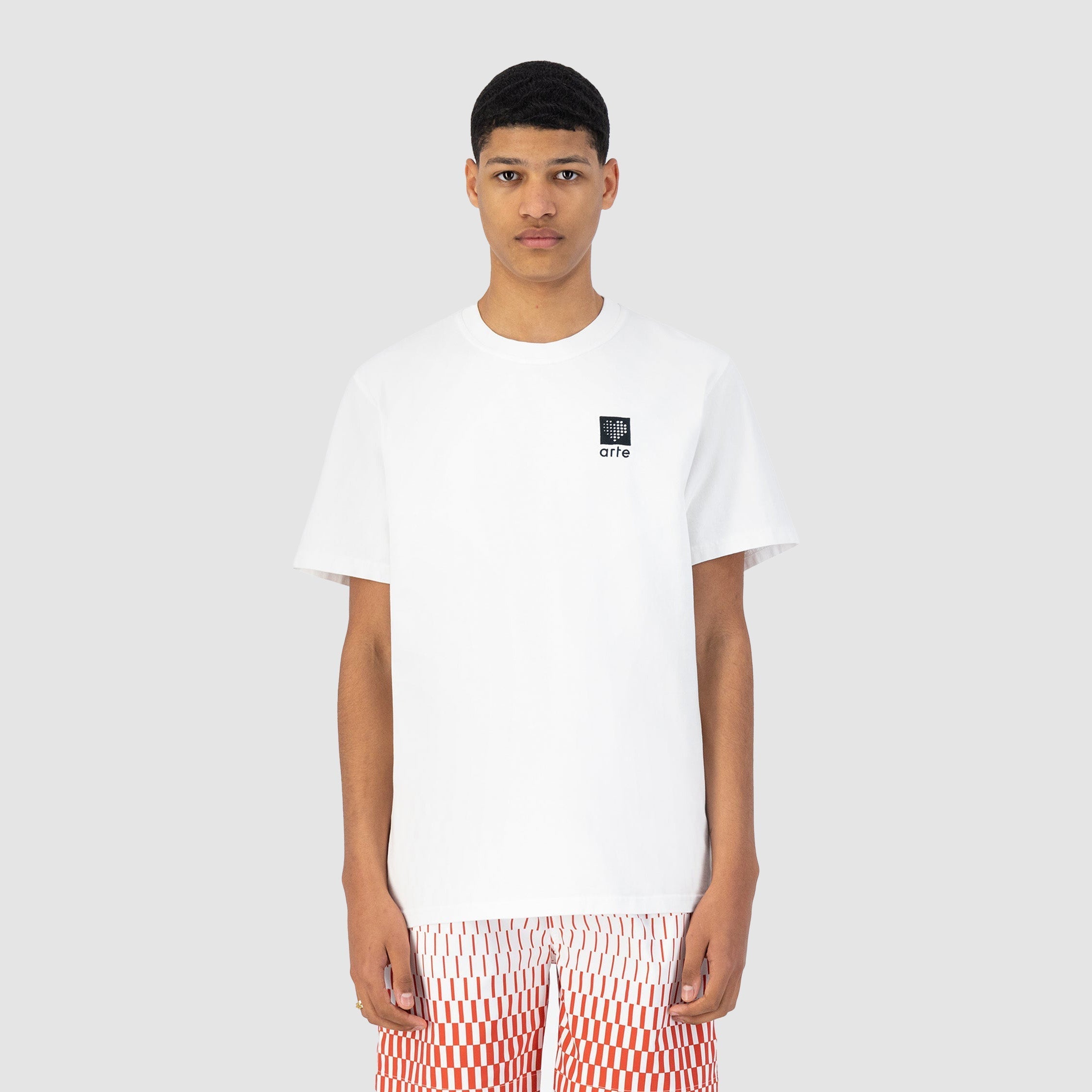 T-shirt Tzara Embroi - Blanc