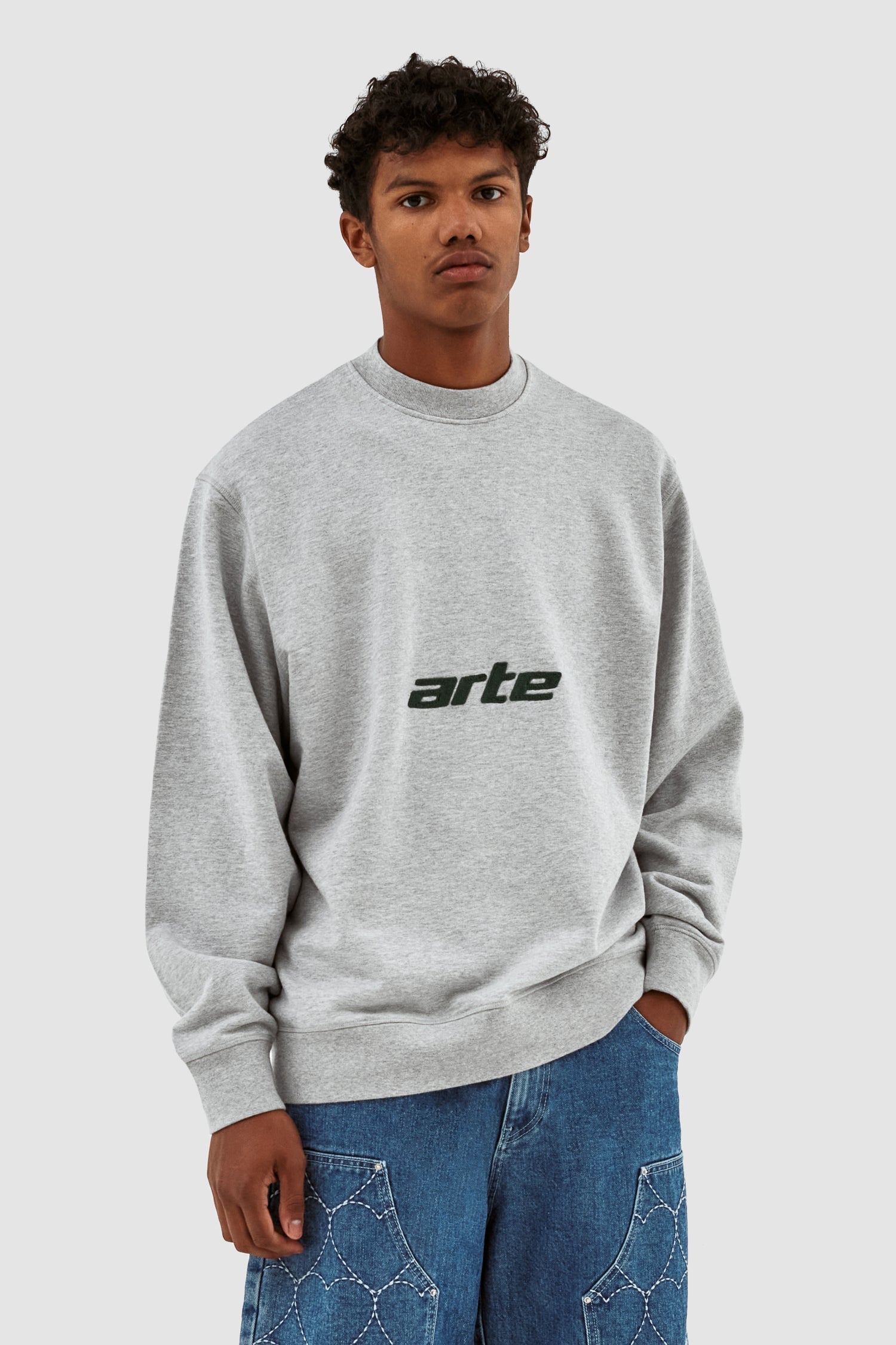 Carlos Arte Crewneck - Gris