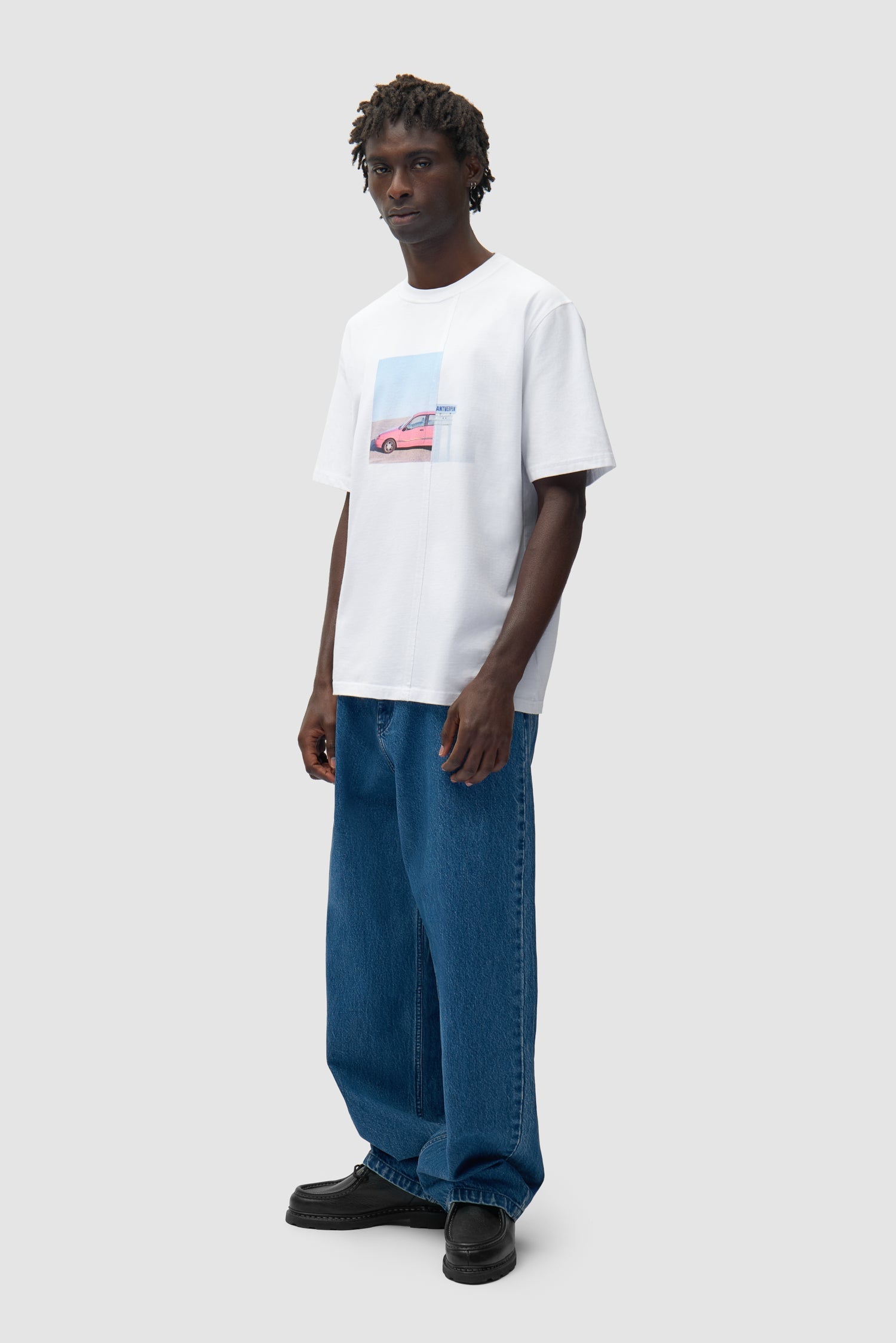 Pantalon baggy - Denim brut