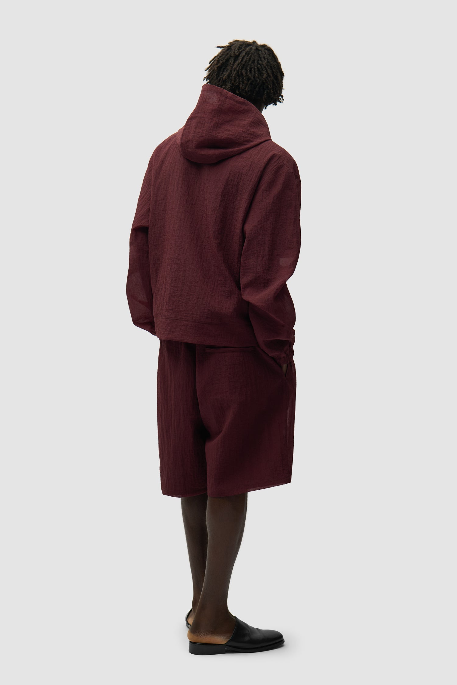 Veste en maille - Bordeaux