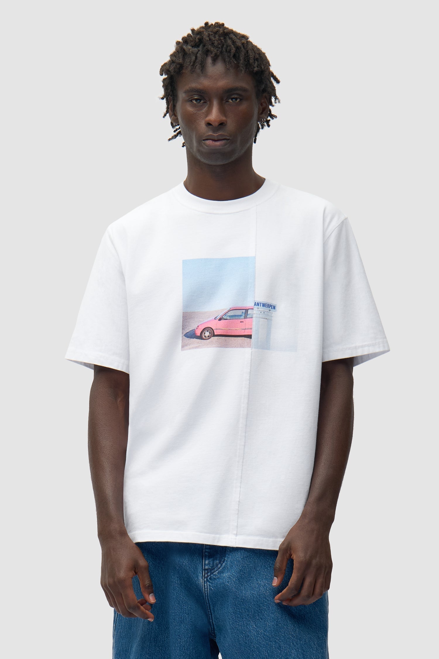 T-shirt photo - Blanc