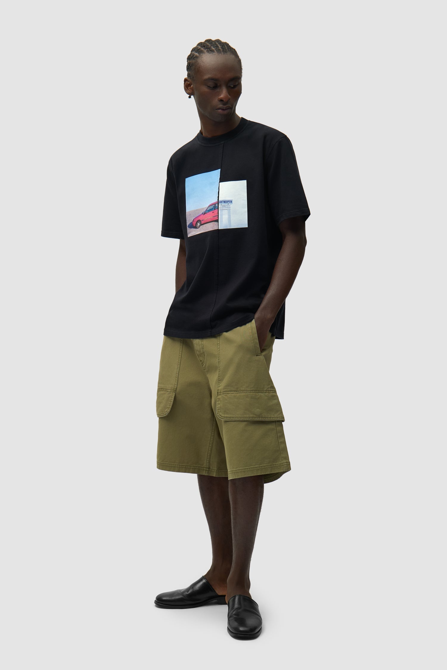 T-shirt photo - Noir