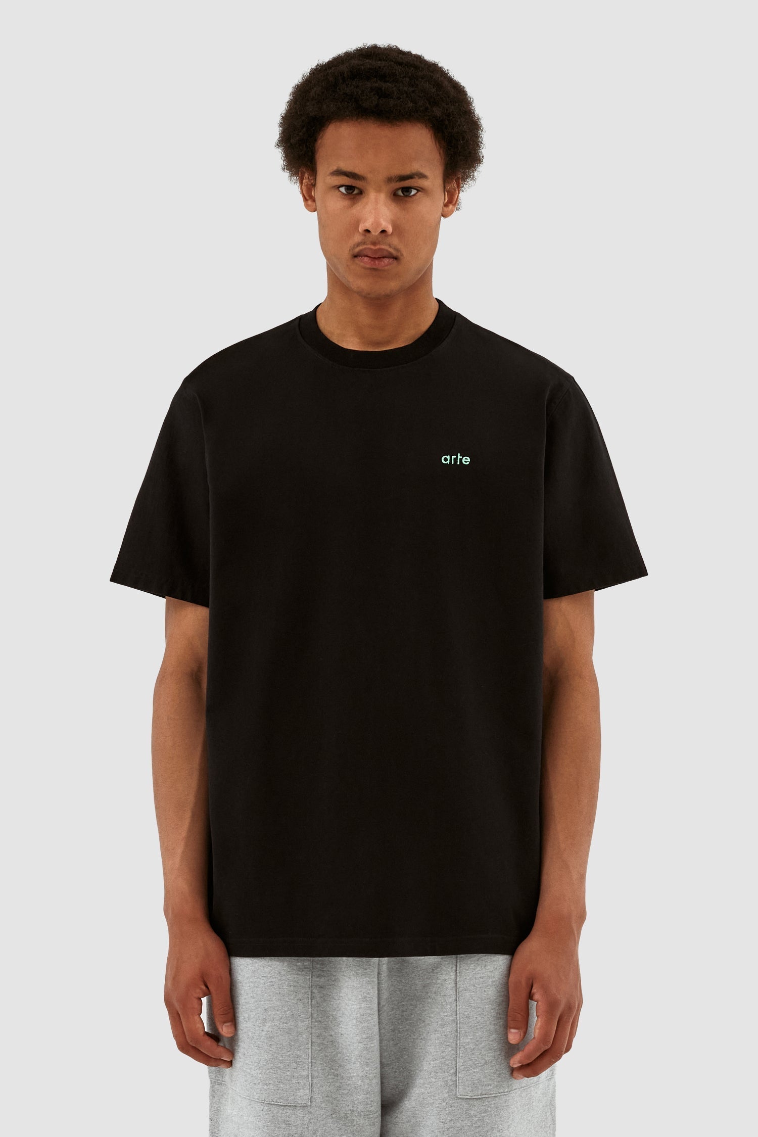 Taut Back G Print T-shirt - Noir
