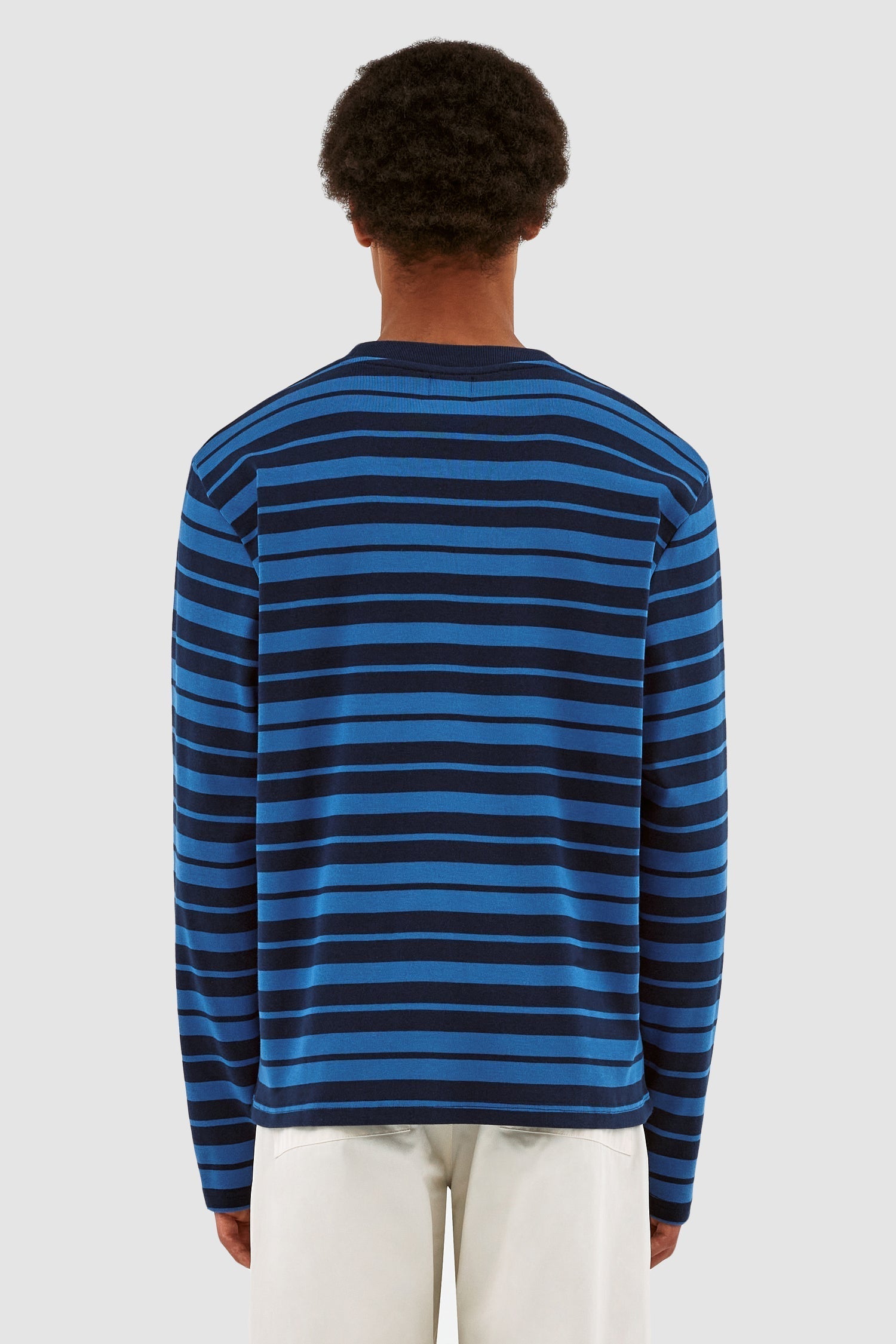 Lee Stripes Longsleeve - Bleu