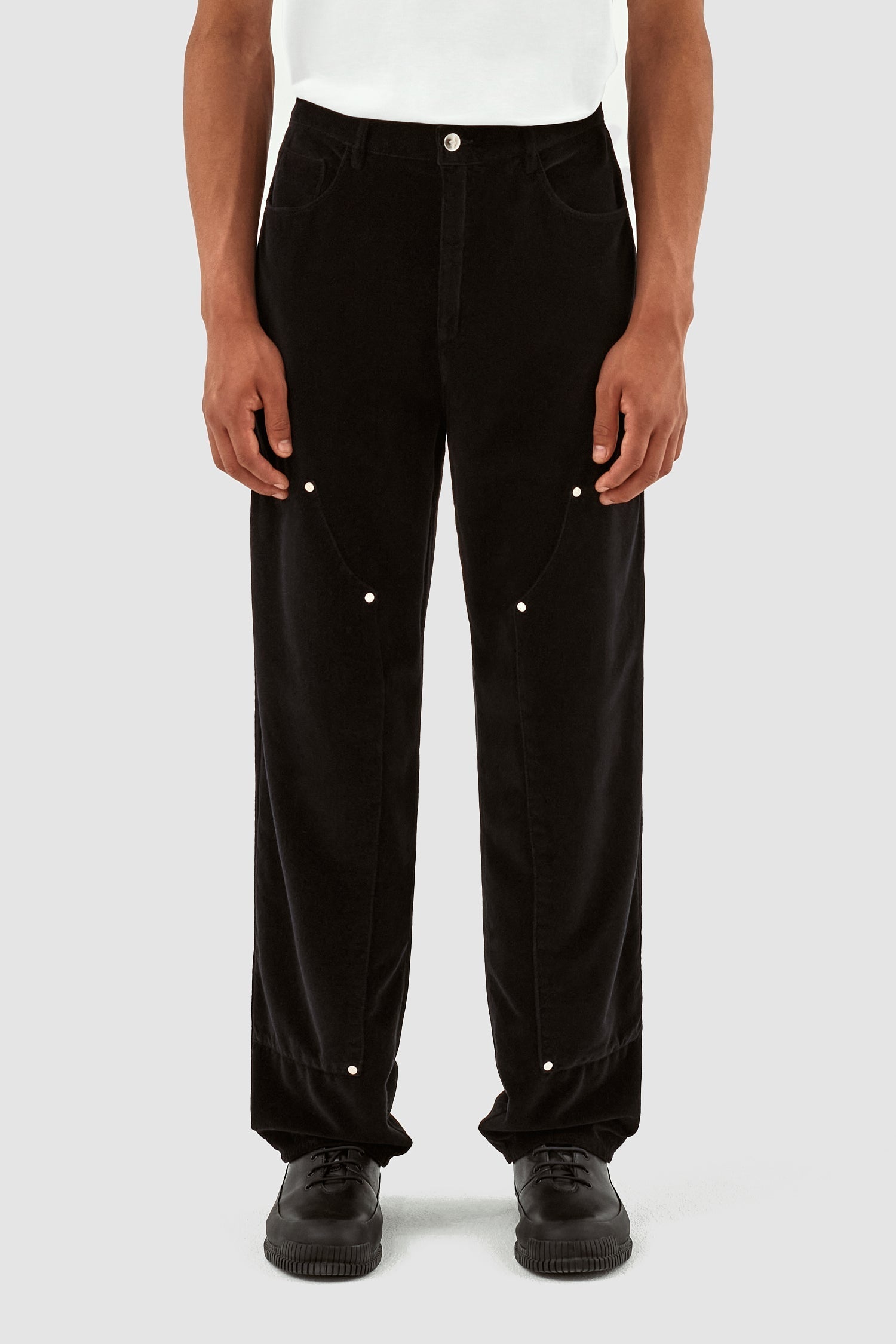 Pantalon en velours Porter - Noir