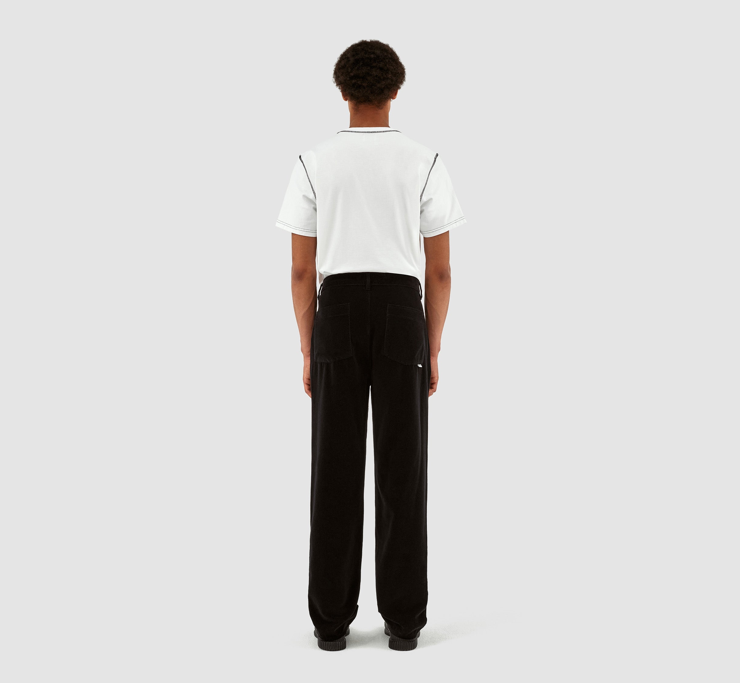 Pantalon en velours Porter - Noir
