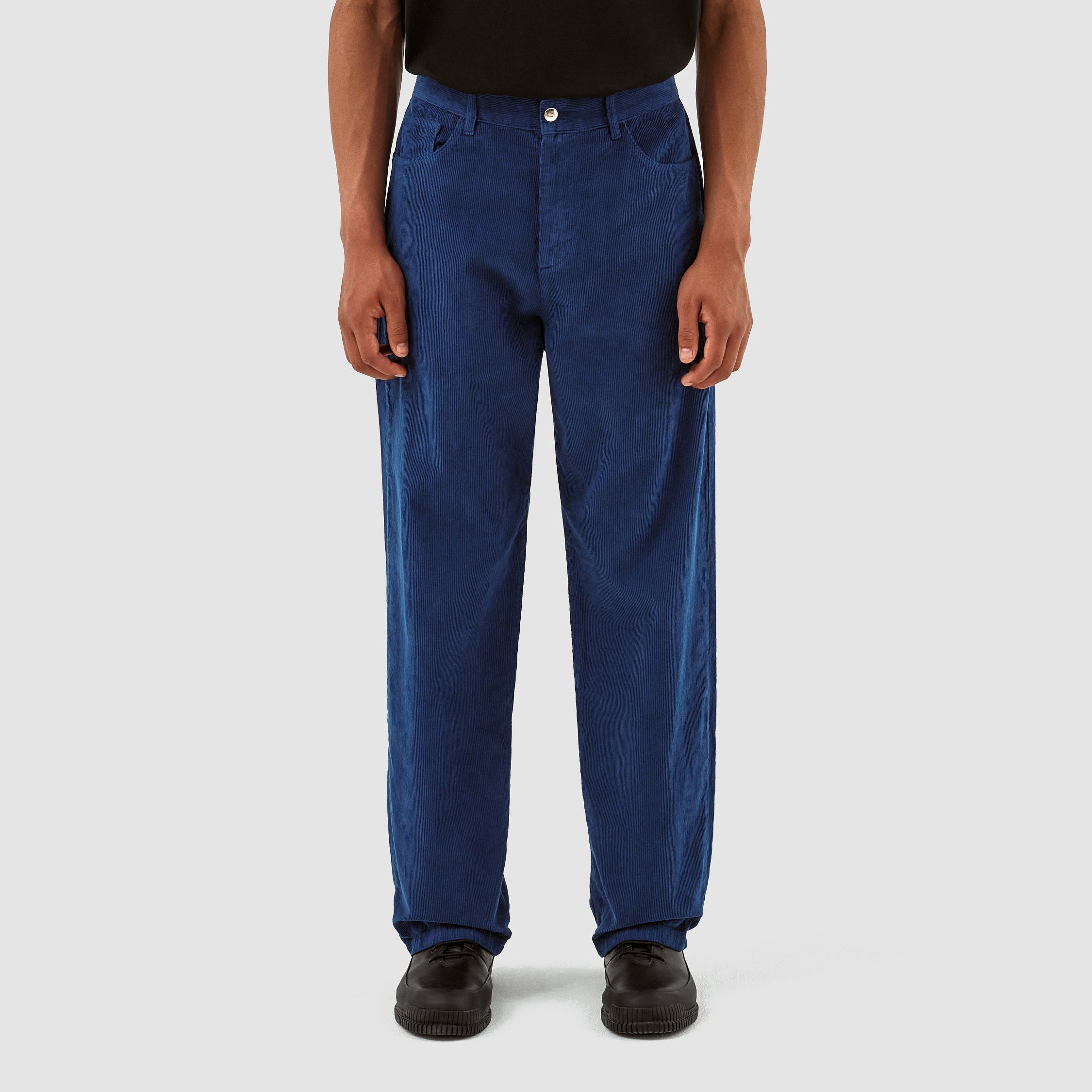 Pantalon en velours côtelé Perry - Marine