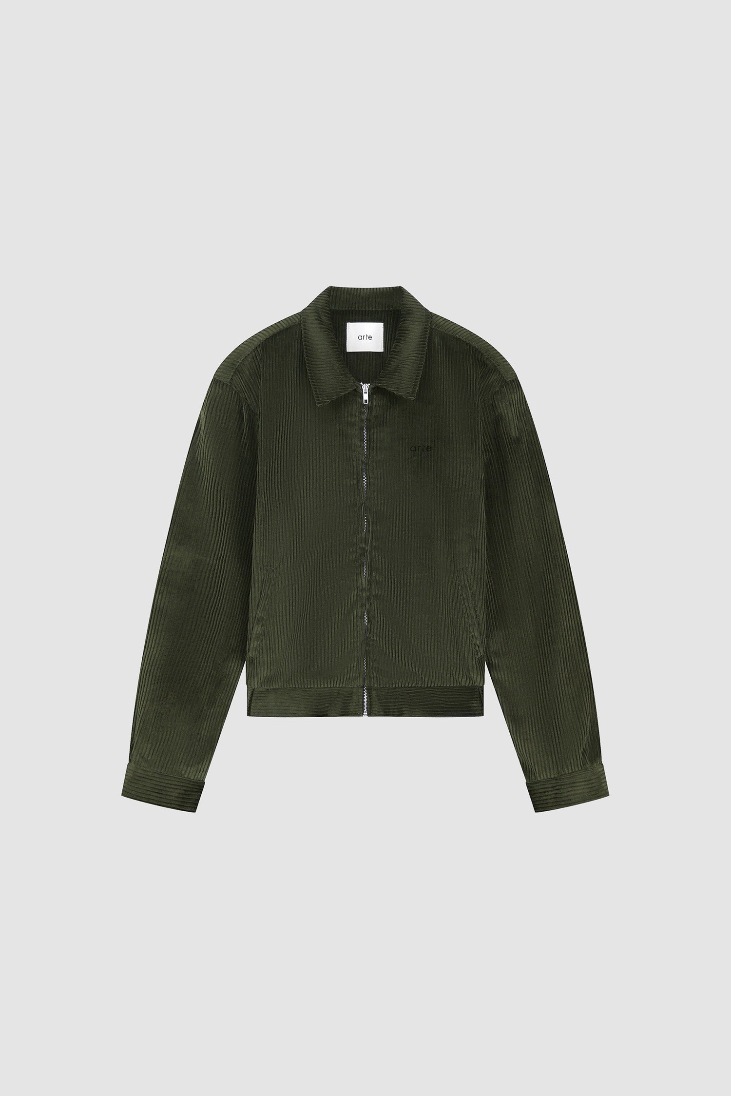 Veste en velours côtelé - Vert
