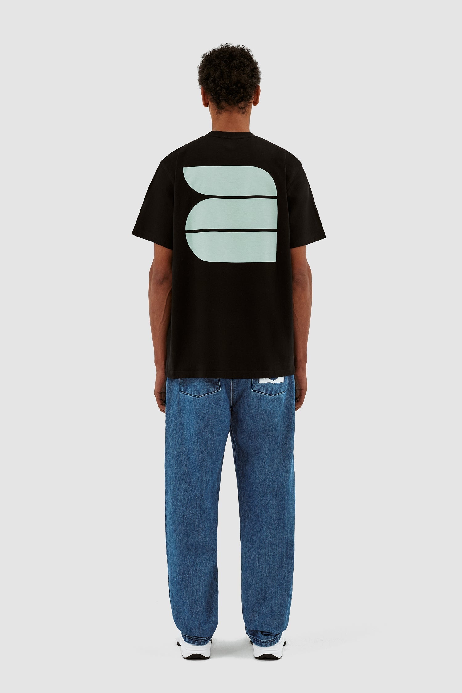T-shirt Tommy Back A - Noir