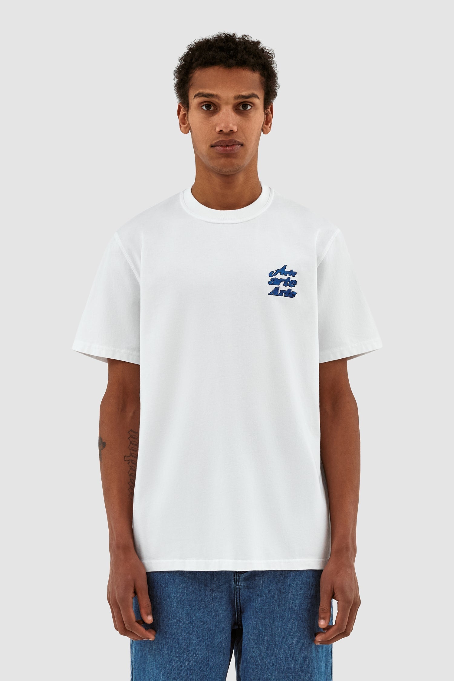 T-shirt Tommy Back Multi - Blanc