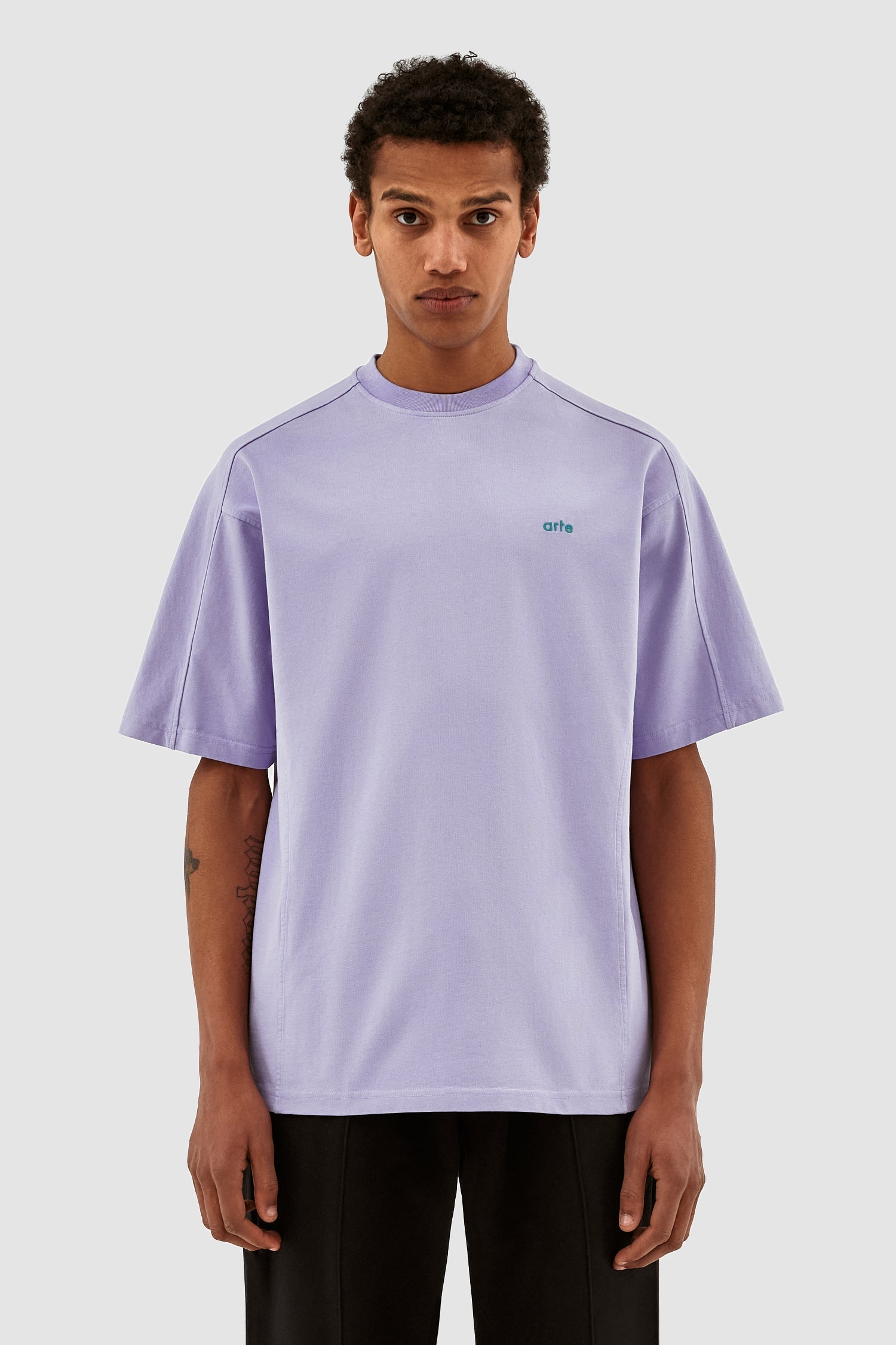 T-shirt Theo S Cuts - Violet