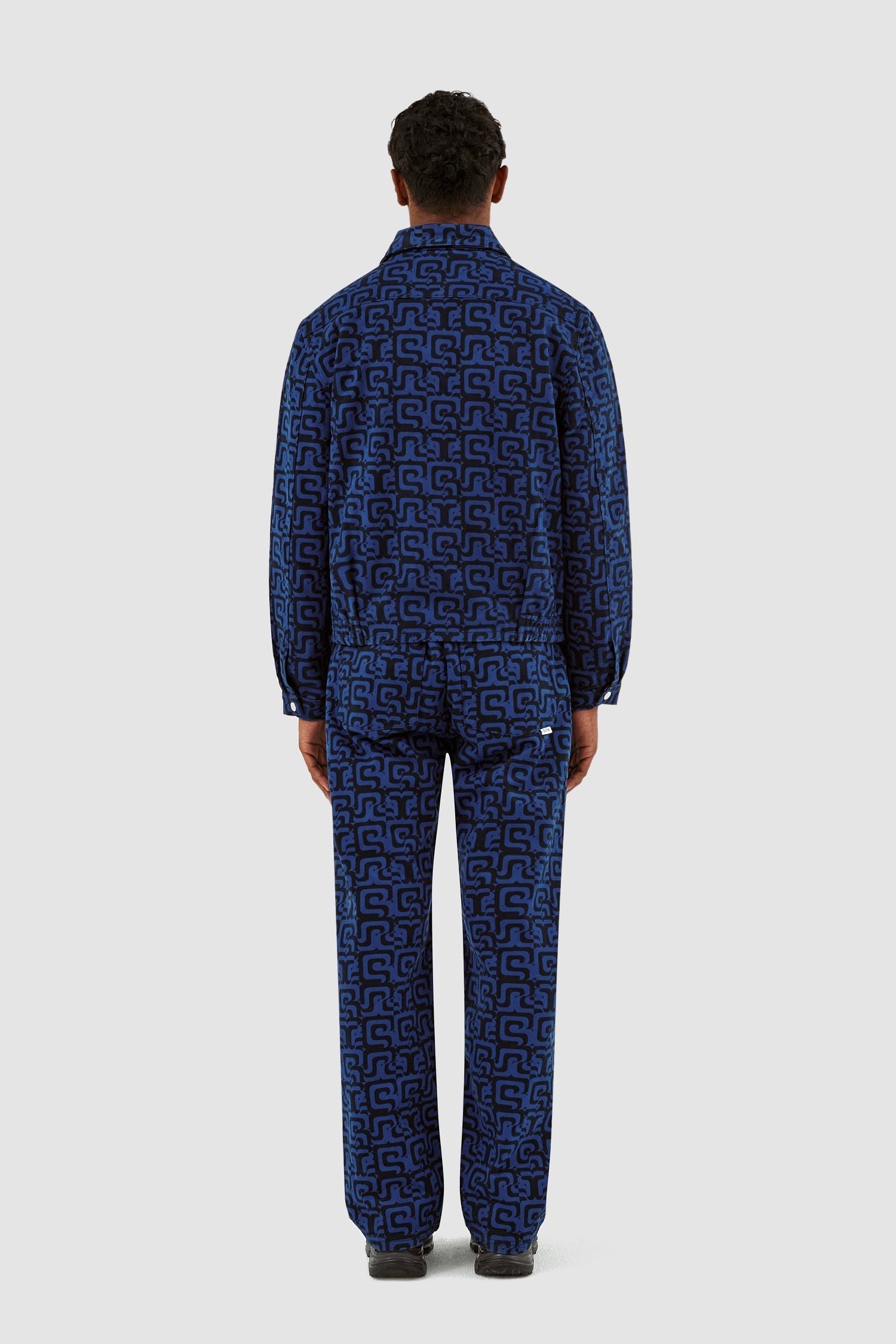 Veste Jones Allover - Marine/Bleu