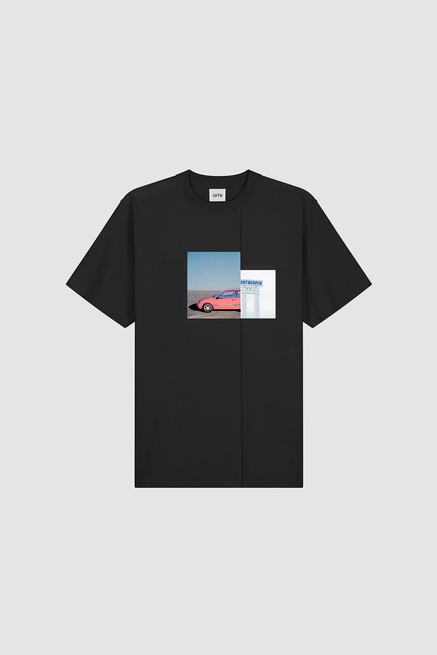 T-shirt photo - Noir