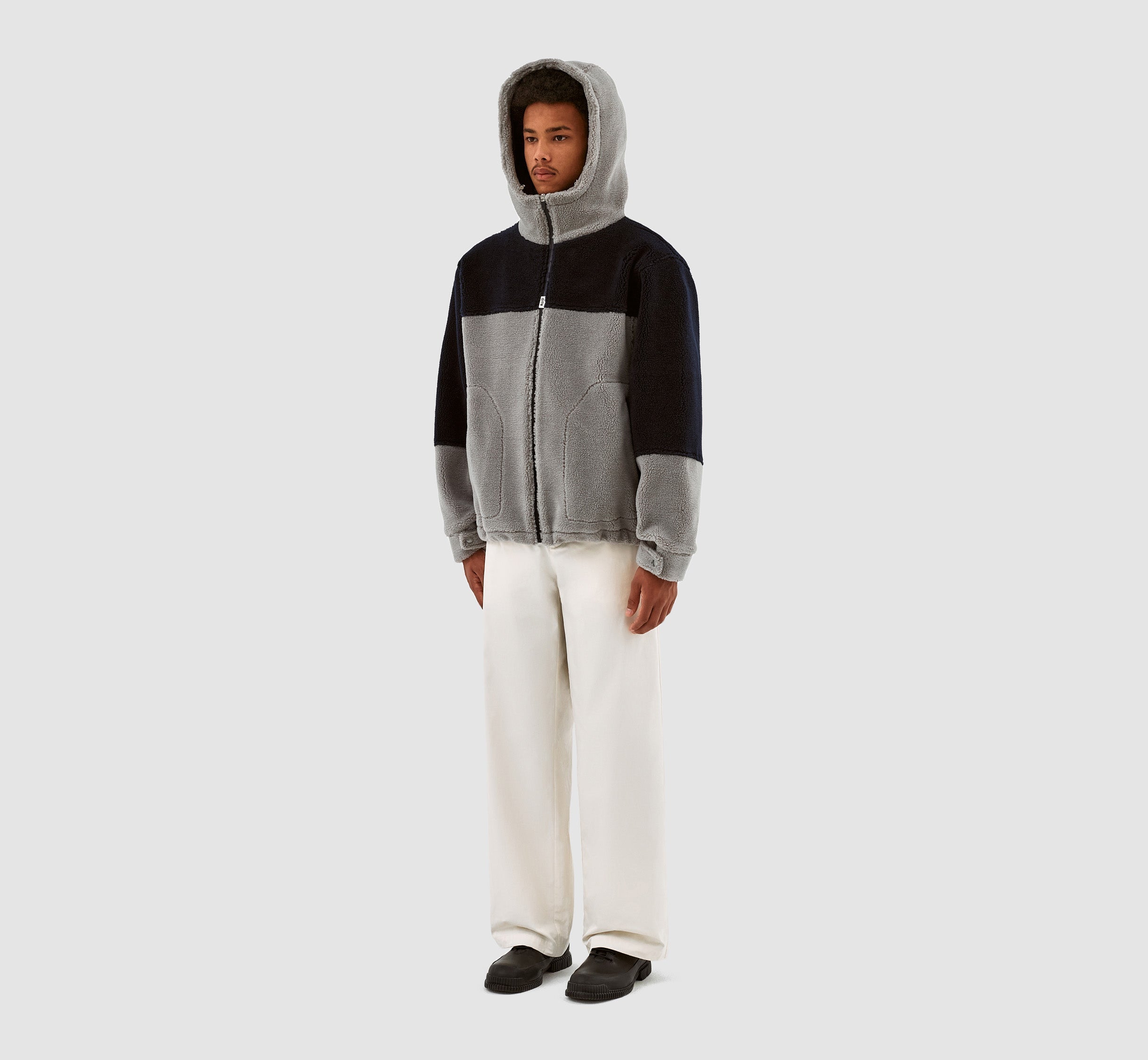 Veste Jake Colorblock - Gris/Marine