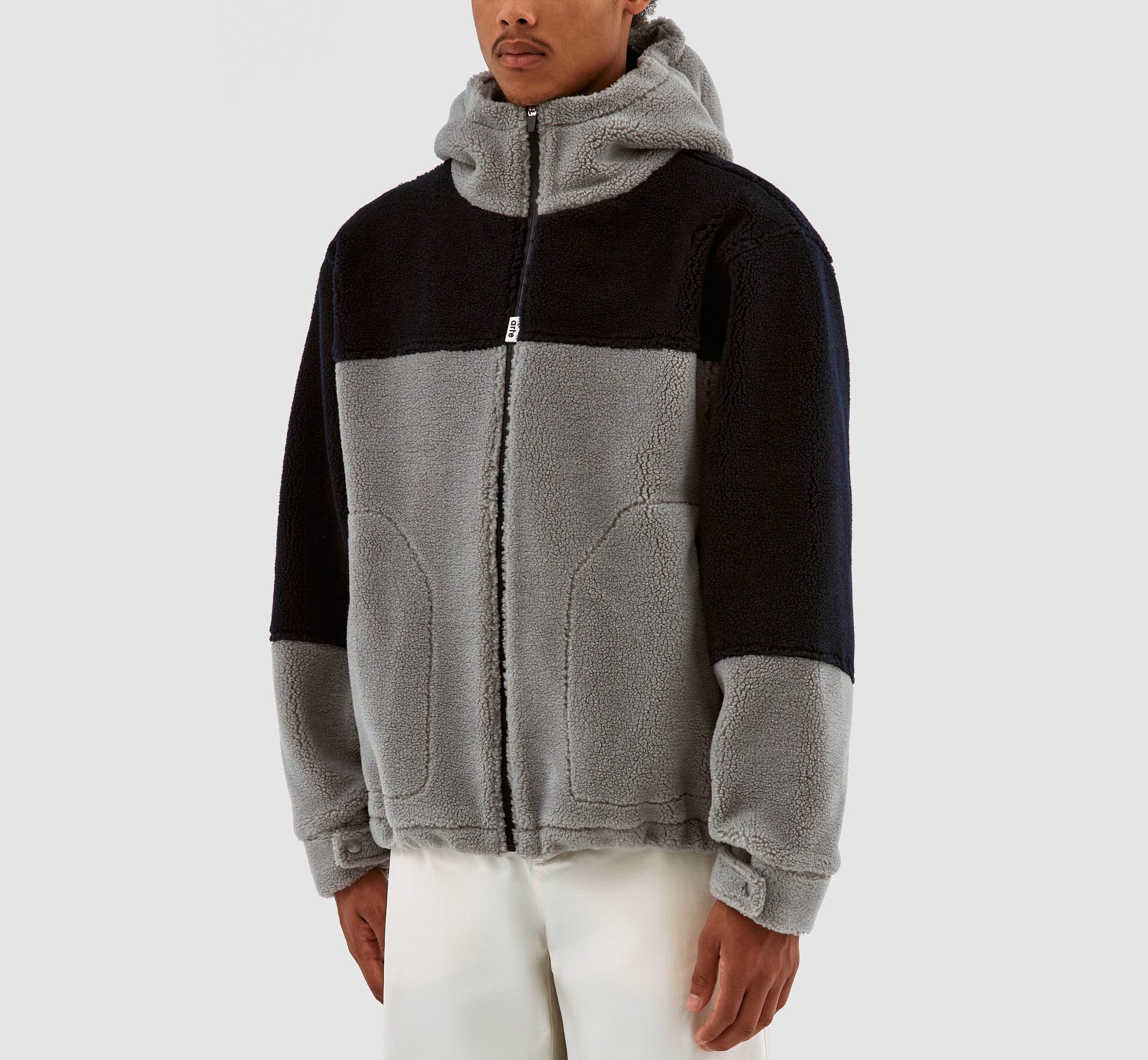Veste Jake Colorblock - Gris/Marine