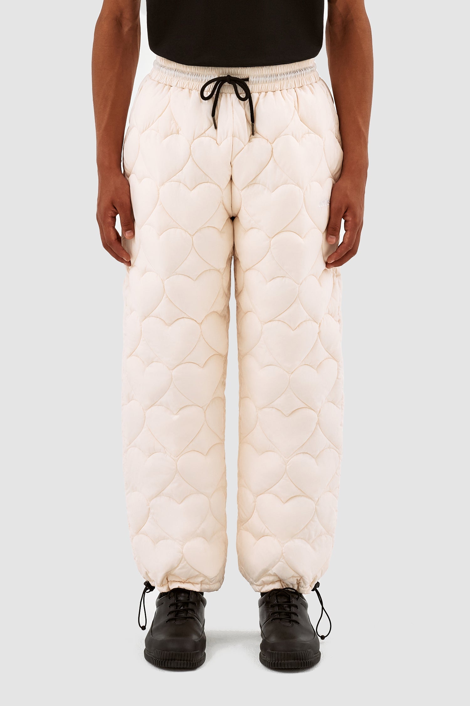 Pantalon en molleton Paolo Heart - Crème