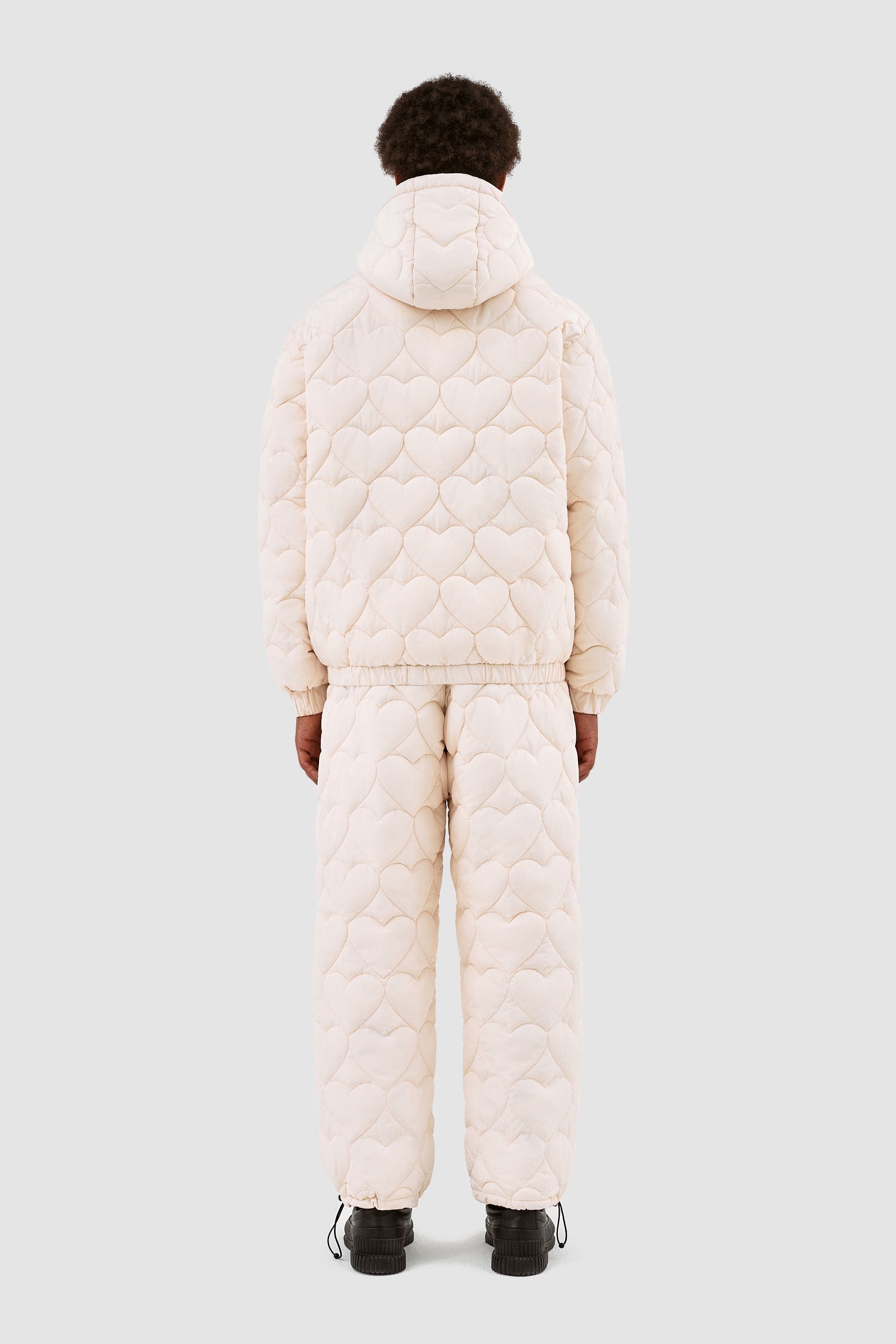 Veste polaire Joey Heart - Crème
