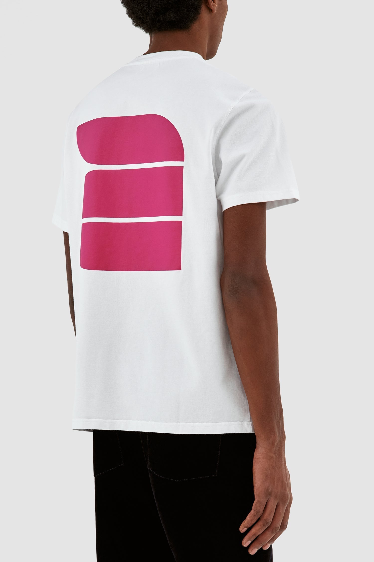 T-shirt Tommy Back A - Blanc