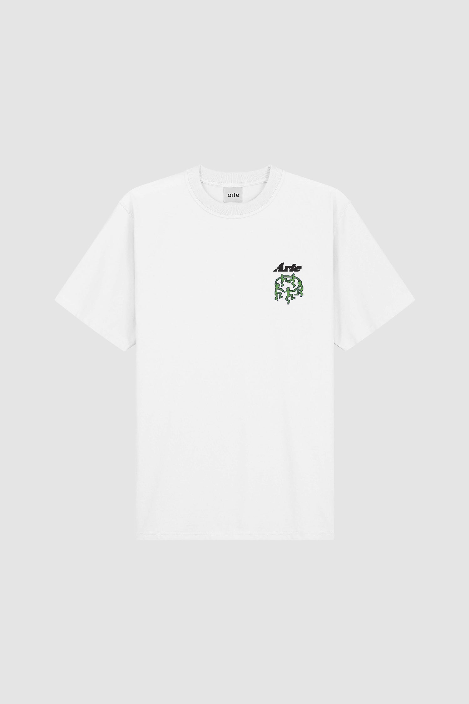 Tommy Back T-shirt Pixel Dancers - Blanc