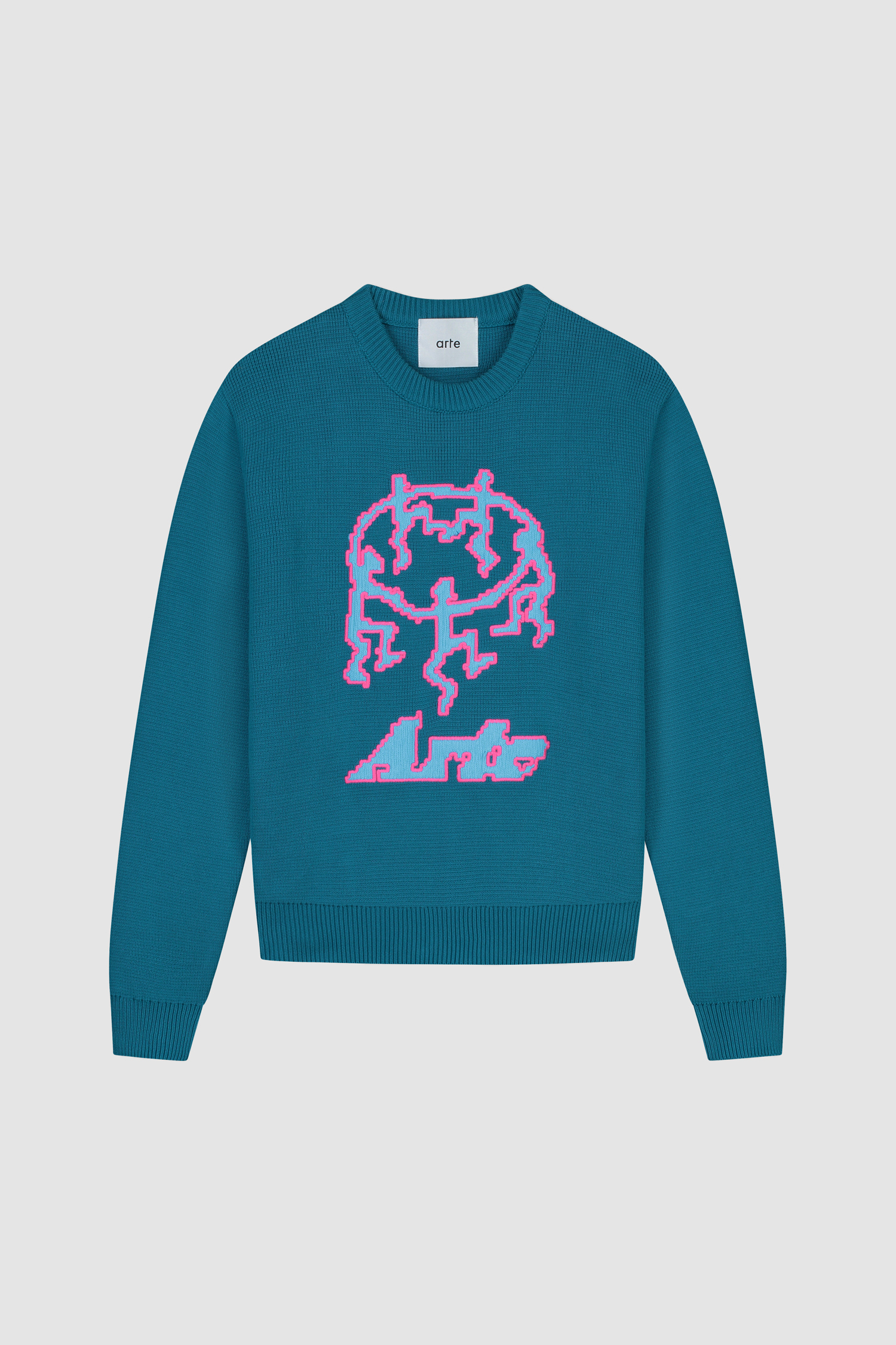 Pull Kobe Pixel Dancers - Bleu pétrole