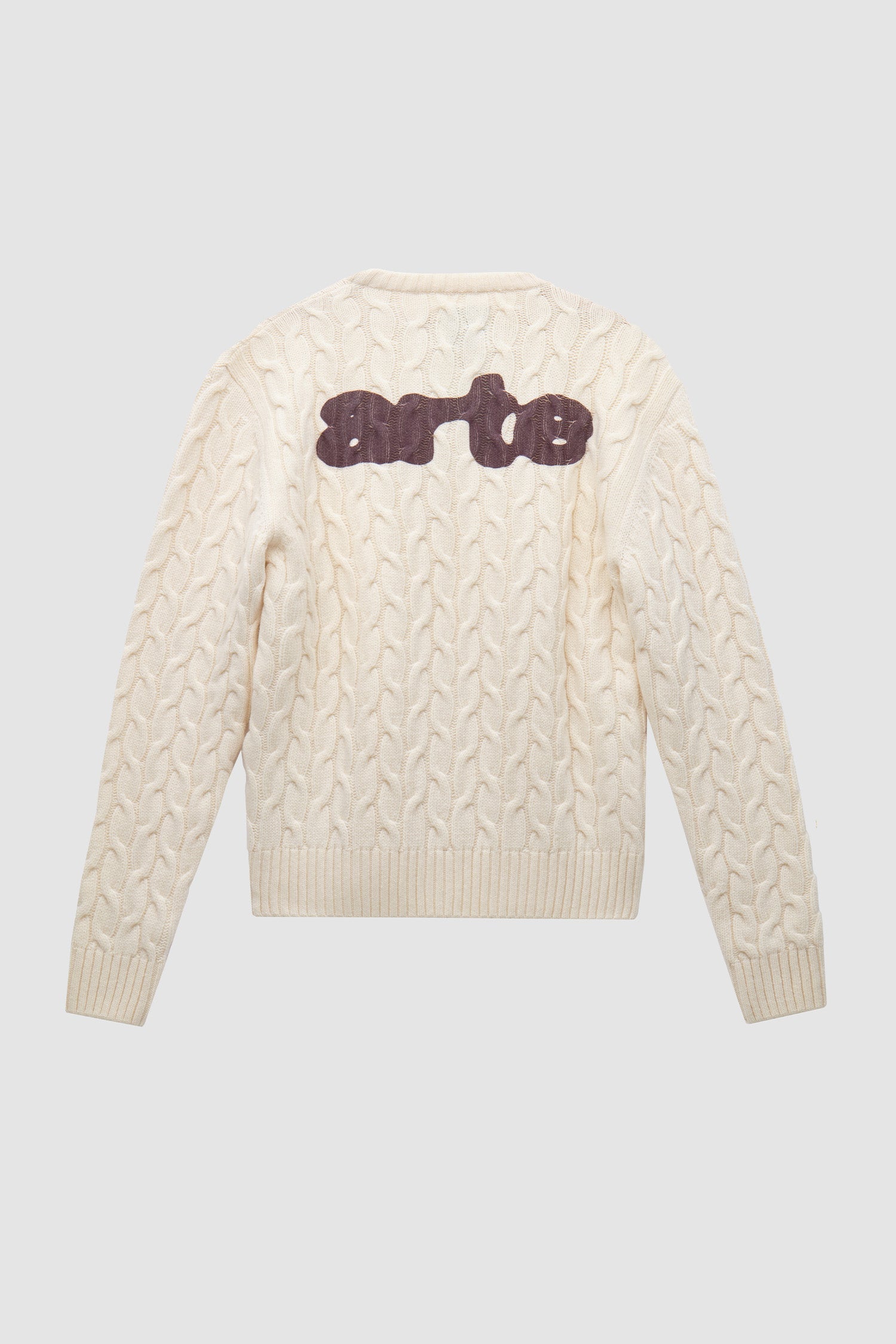 [défectueux] Pull en maille Arte - Crème