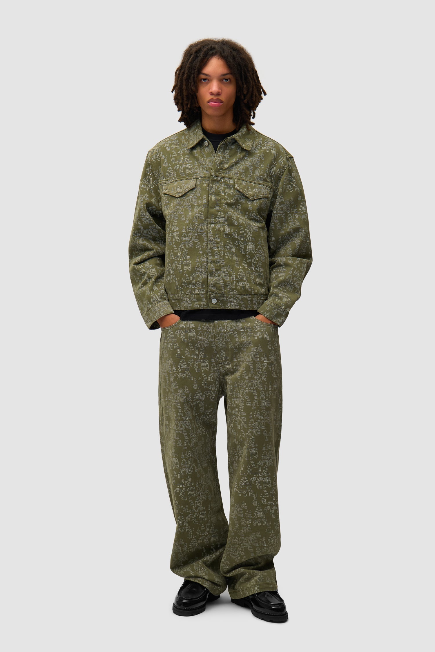 Veste Allover Arte - Vert