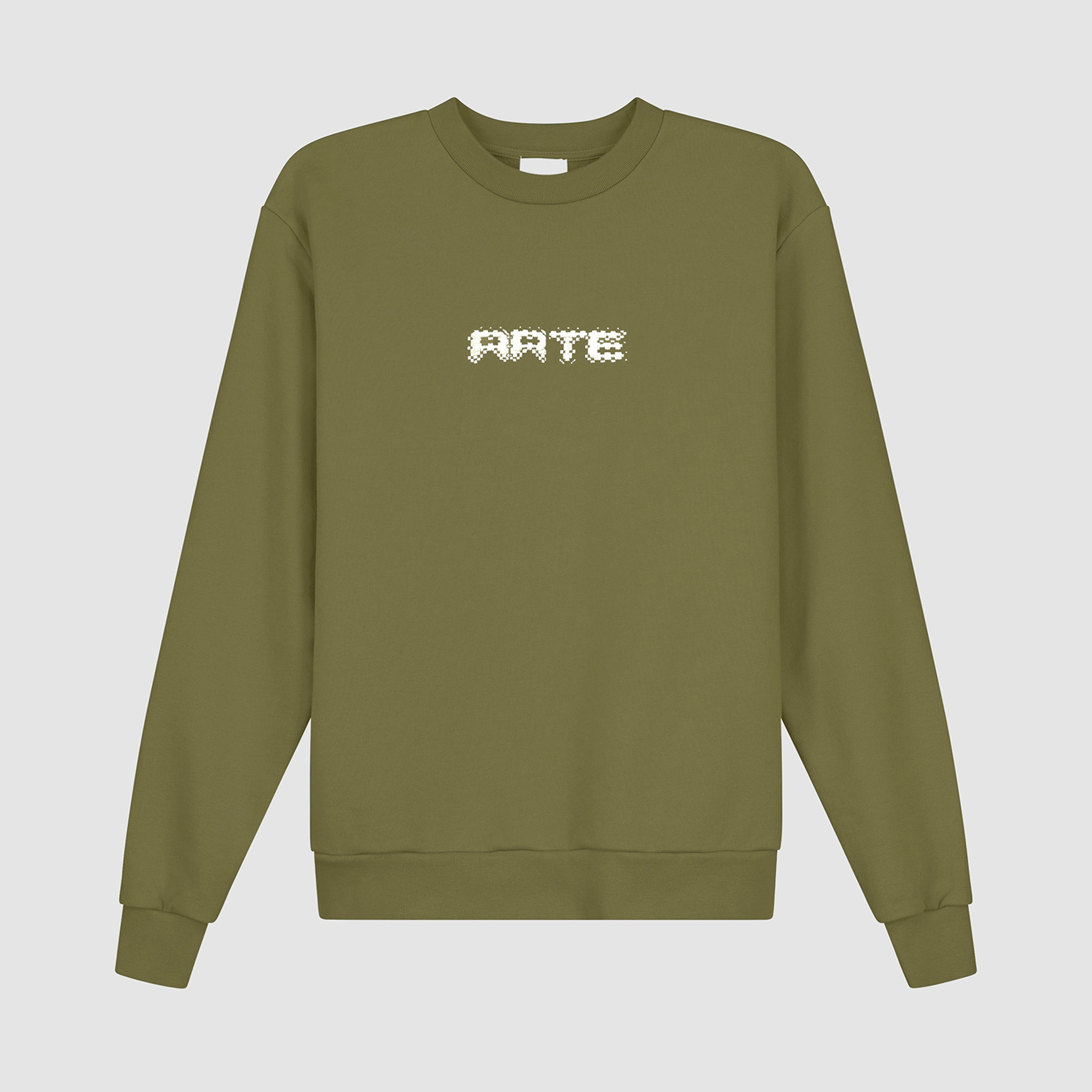 Arte Pixel Crewneck - Vert