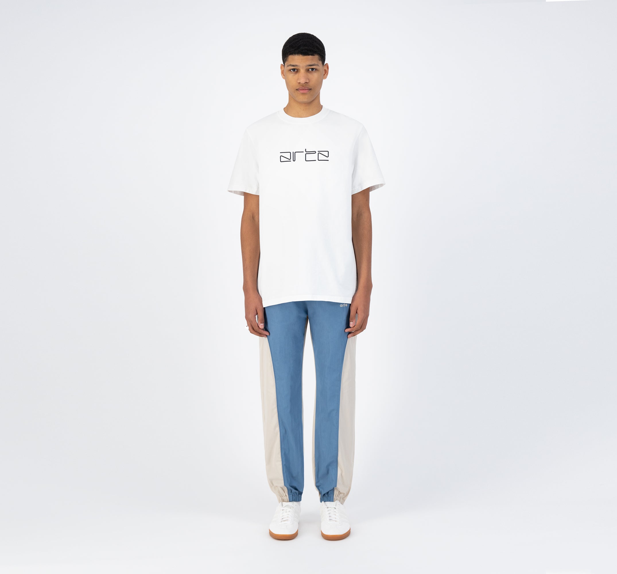 T-shirt avec logo de la ligne Tzara - Blanc