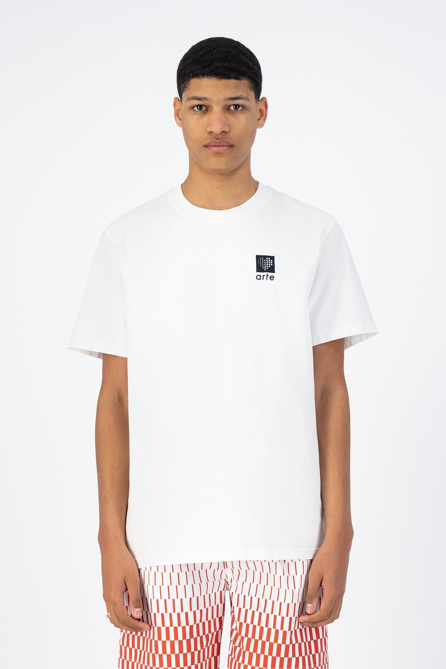 T-shirt Tzara Embroi - Blanc