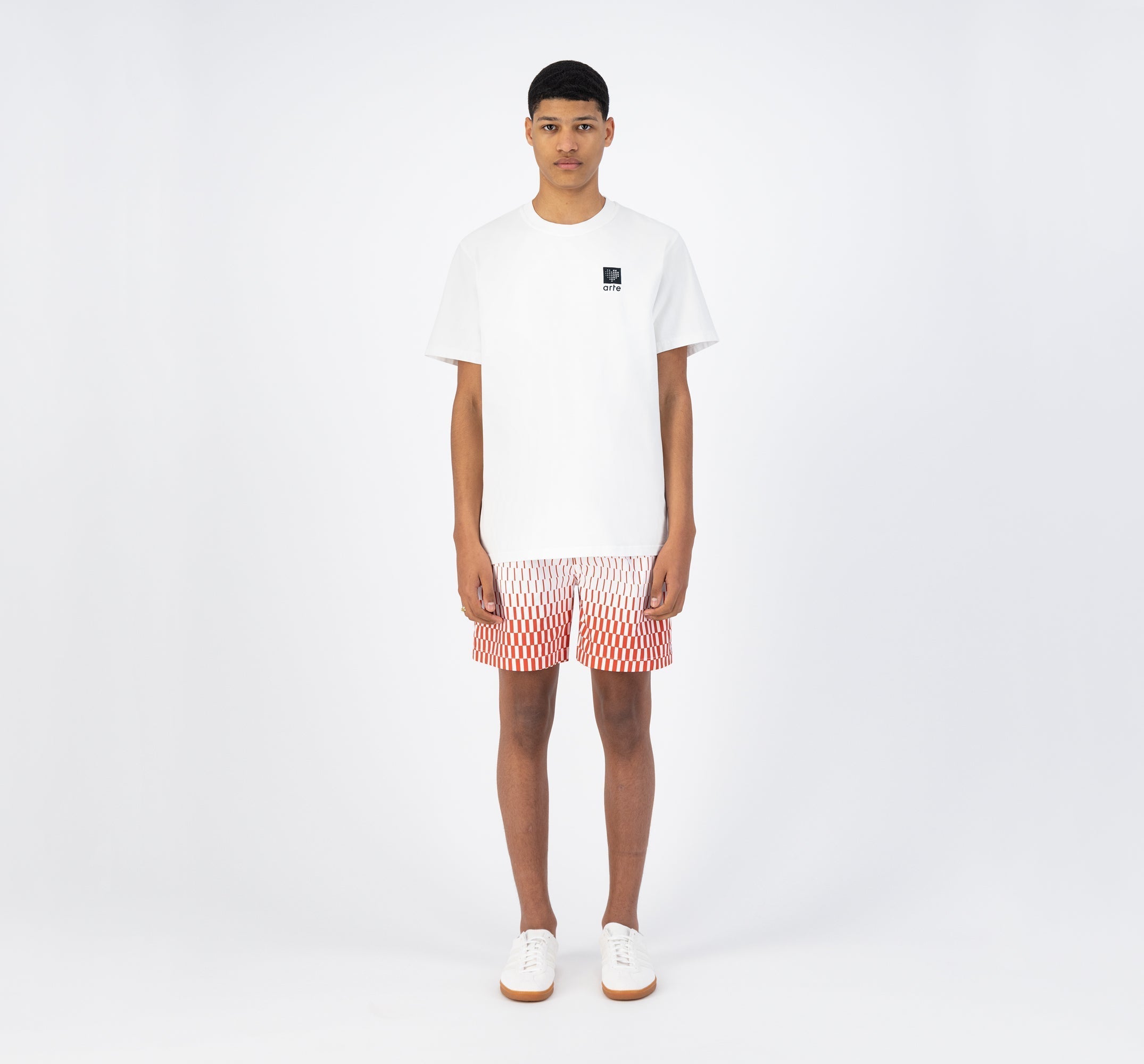 T-shirt Tzara Embroi - Blanc