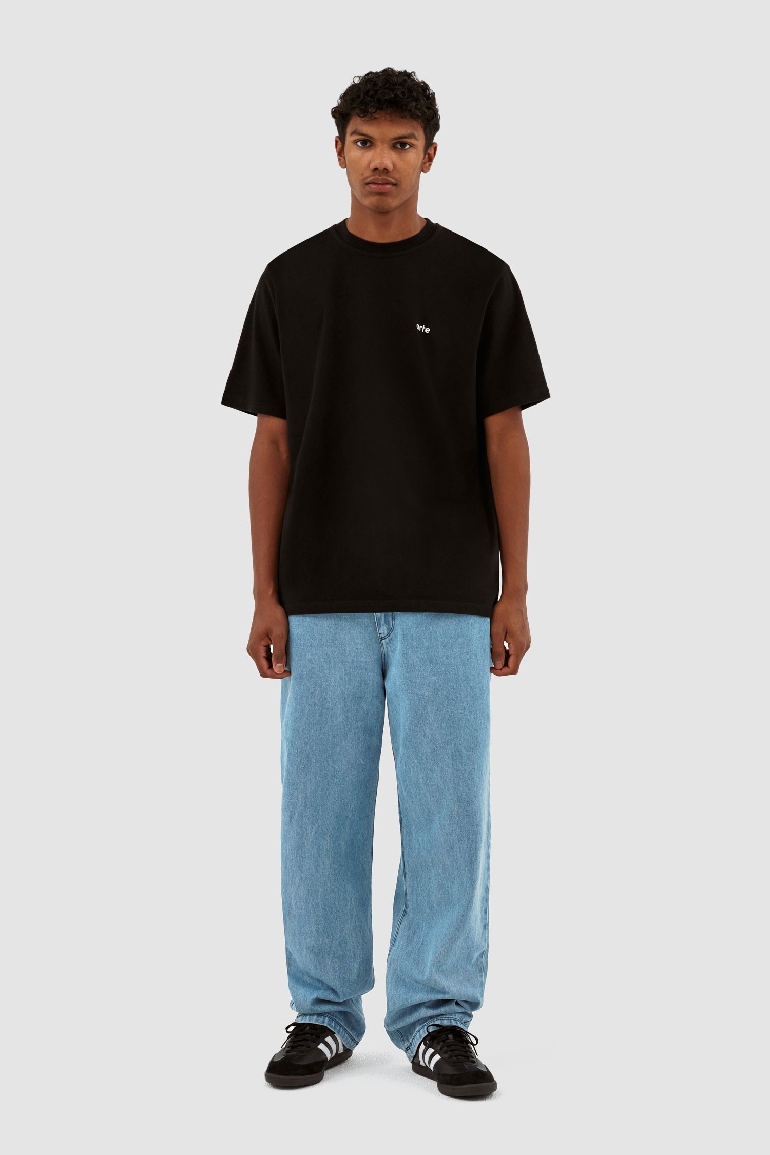 Teo Back T-shirt Multi Runner - Noir